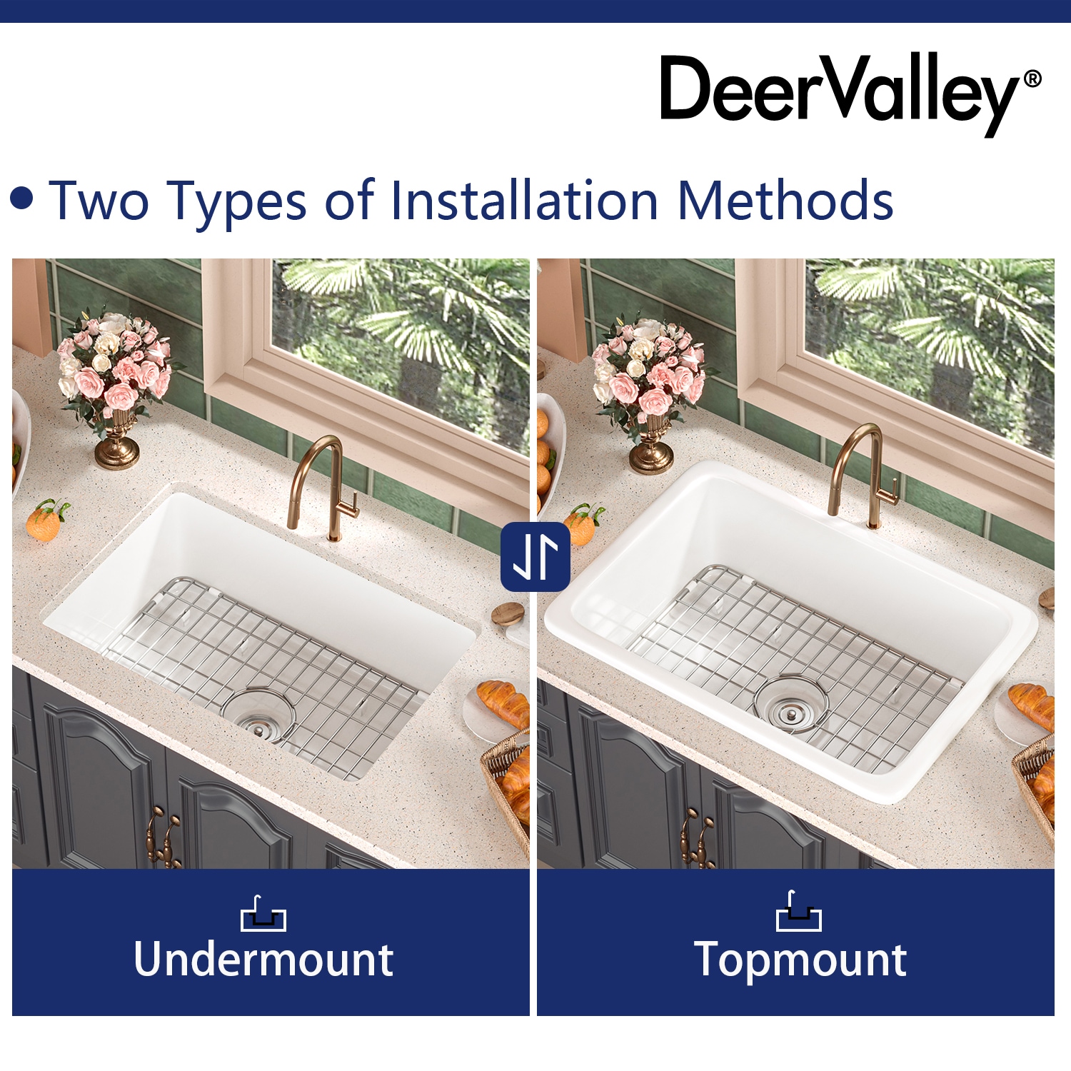 DeerValley DV-1K509 Kitchen-Sinks - View #3