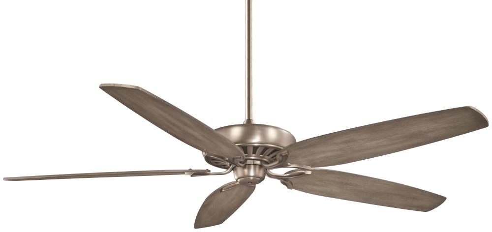 Minka Aire Great Room Traditional 72 In Brushed Nickel Ceiling Fan Wall Mounted Remote Control With Light Kit 5 Blade In The Ceiling Fans Department At Lowes Com