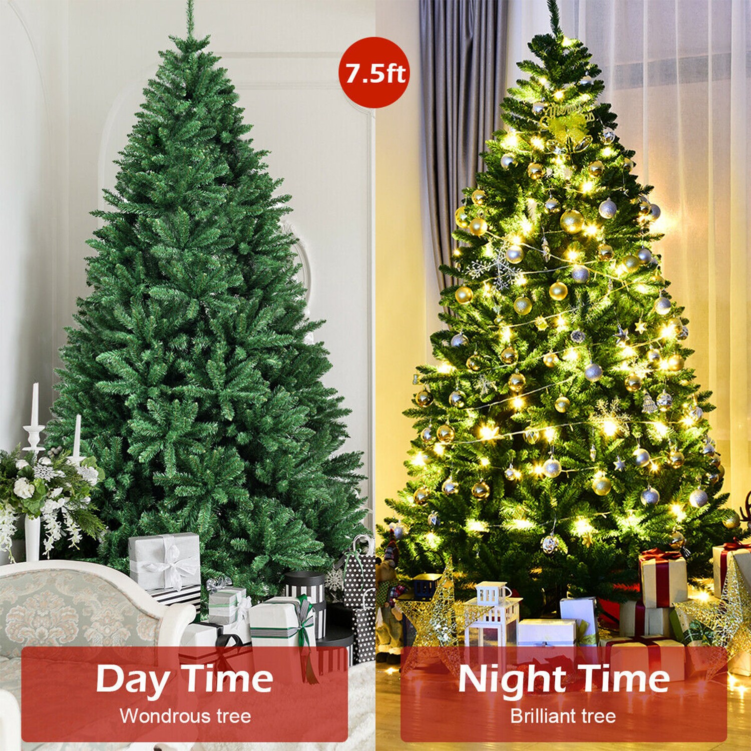 Forclover HYFE-22065 Artificial-Christmas-Trees - View #4