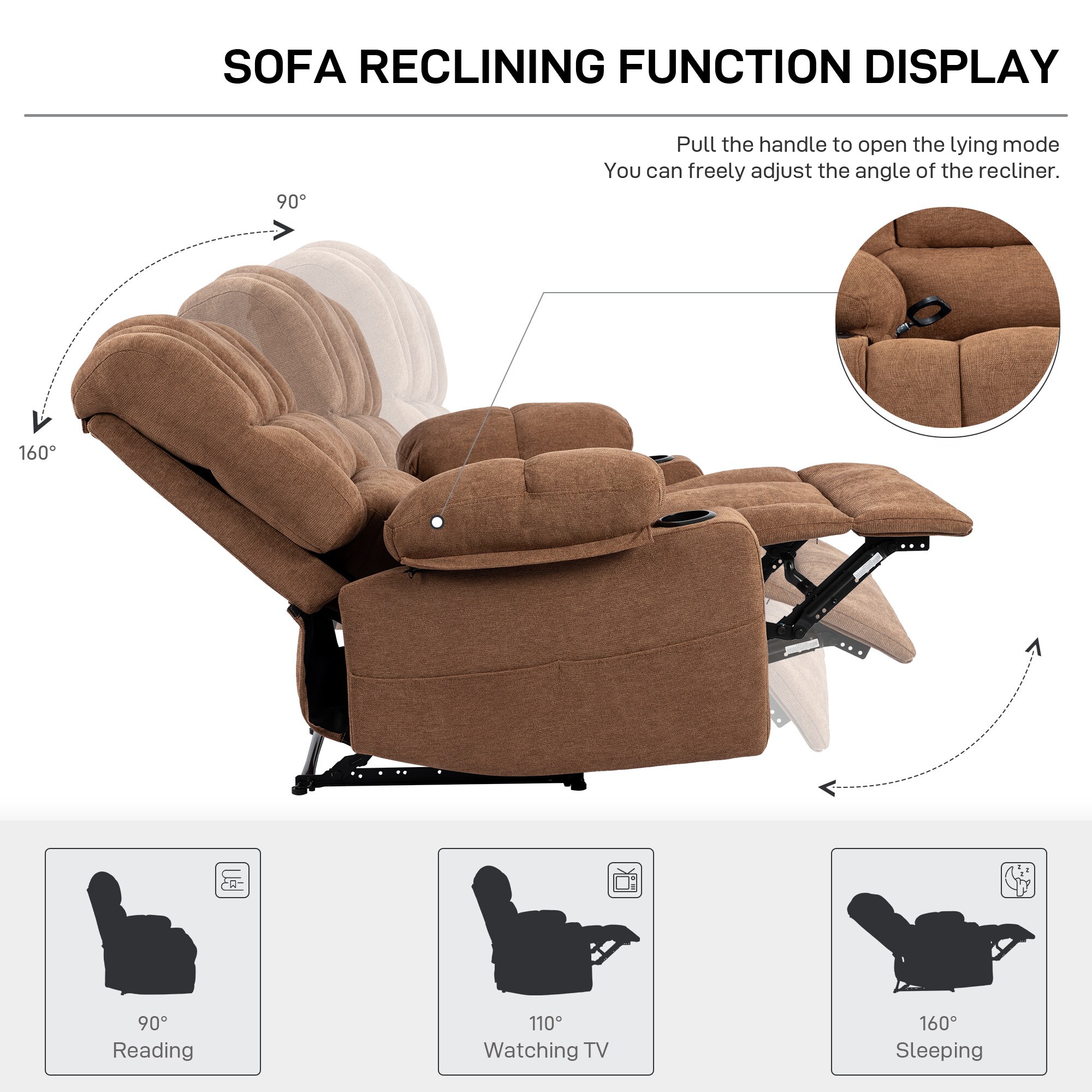 WELLFOR CAN-CR430 recliners - View #5