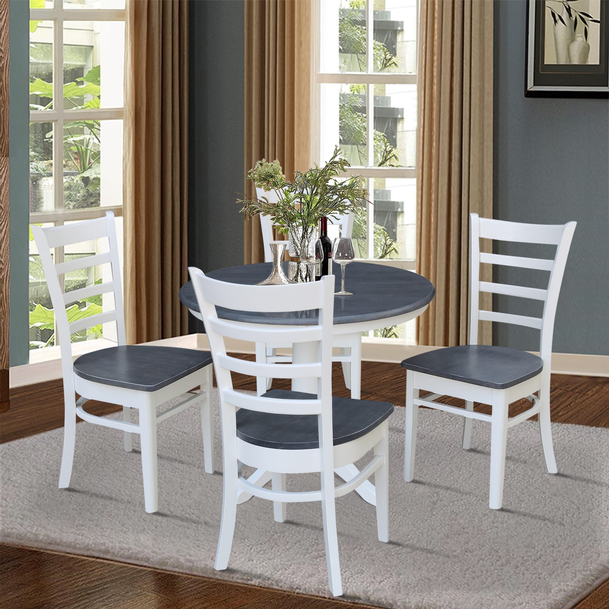 International Concepts K05-36RT-27B-C617-4 Dining-Sets - View #2