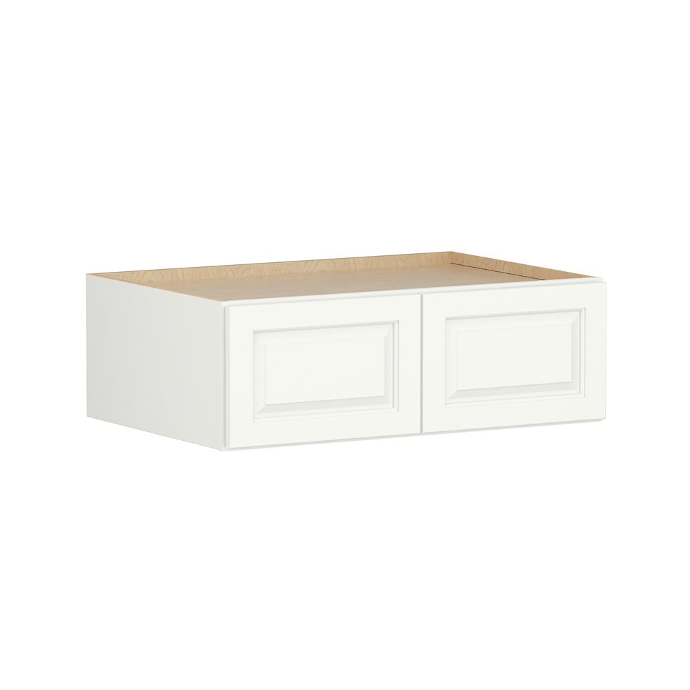 Shenandoah Stemson 36-in W x 12-in H x 24-in D Linen Painted Wall Fully Assembled Cabinet Raised Panel Raised panel