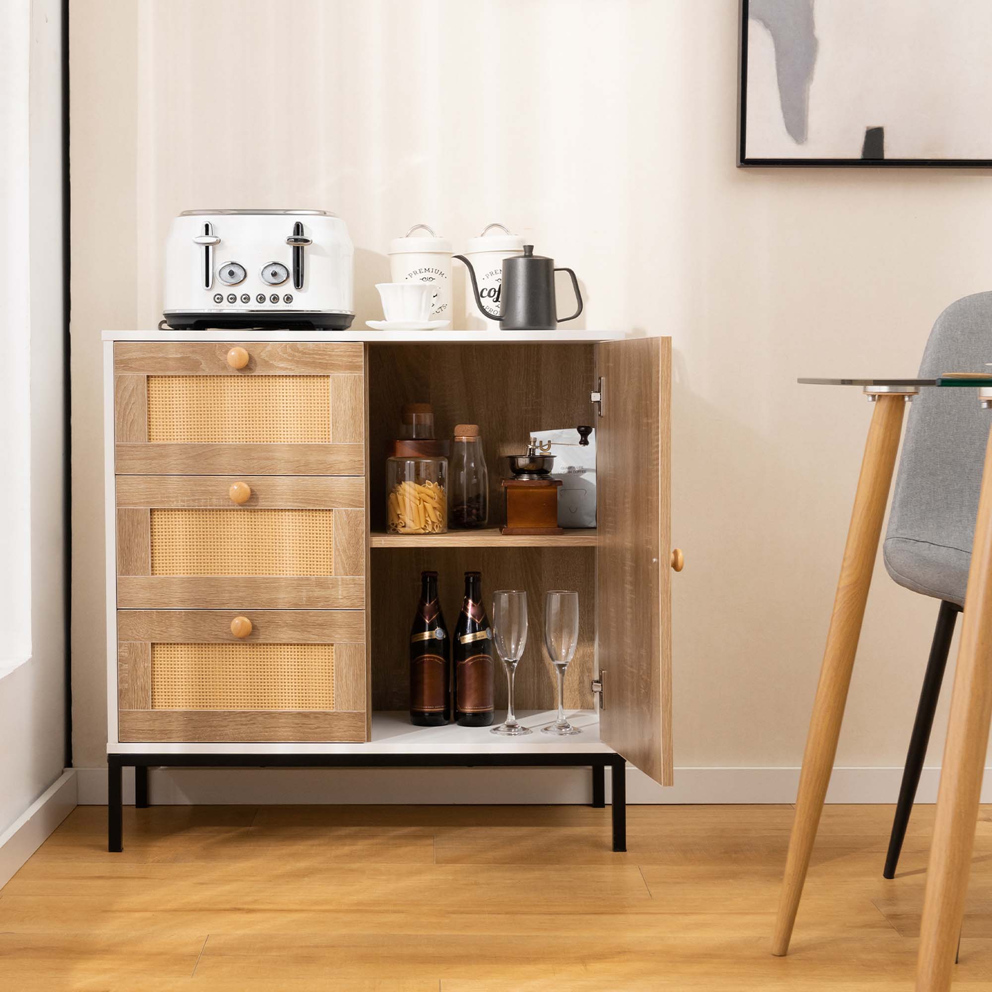 Costway CSHY003614 Dining-Kitchen-Storarge - View #4
