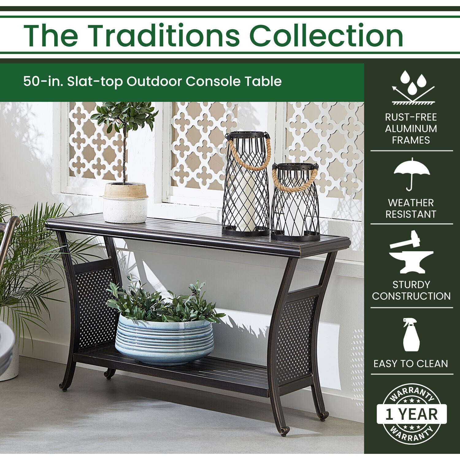 Hanover TRADCONTBL Console-Sofa-Tables - View #2