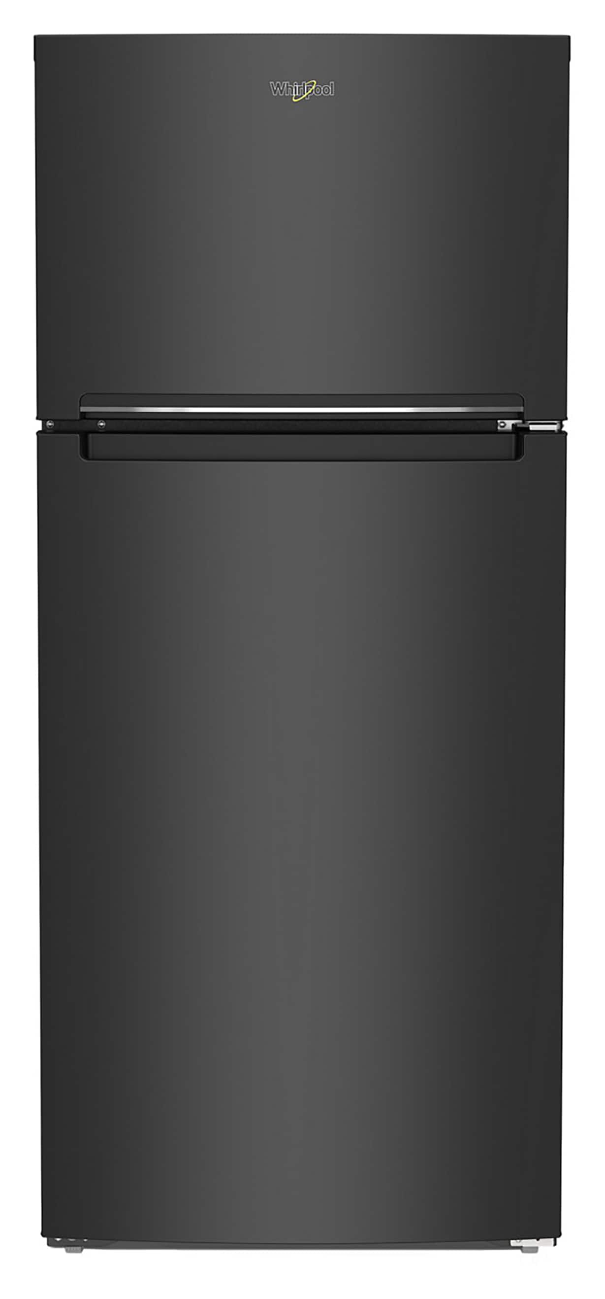 Whirlpool WRTX5328PB 16.3-cu ft Top-Freezer Refrigerator ( Black ) ENERGY STAR Certified