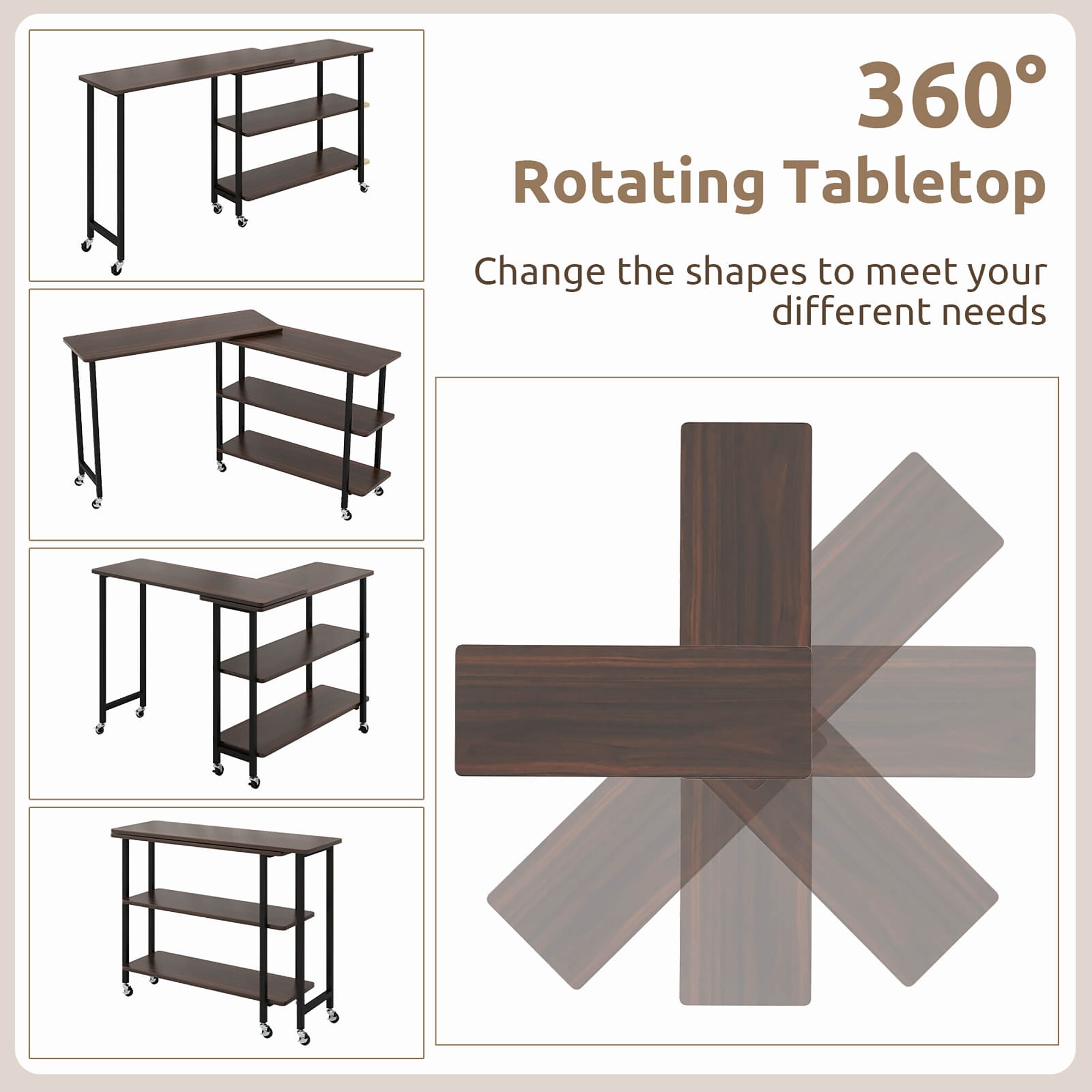 Costway HCST03097 End-Tables - View #4