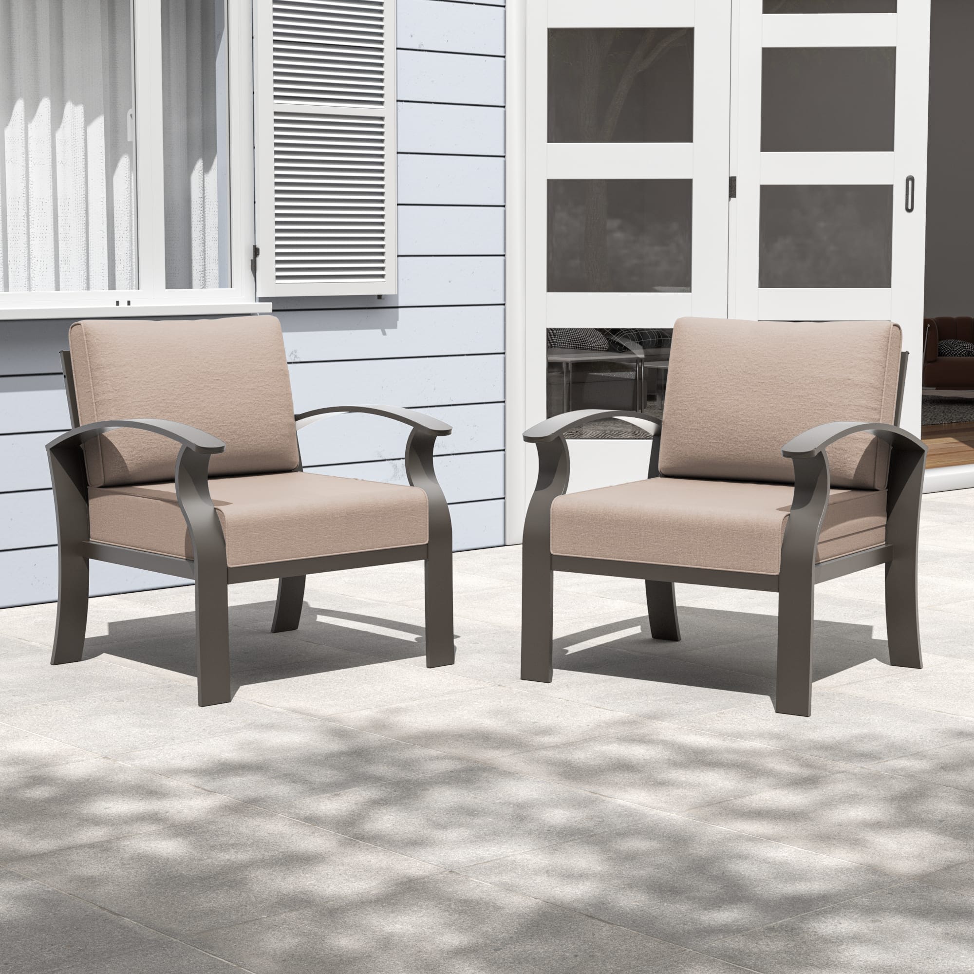 ALAULM LS-A-2C-SAND Patio-Chairs - View #2