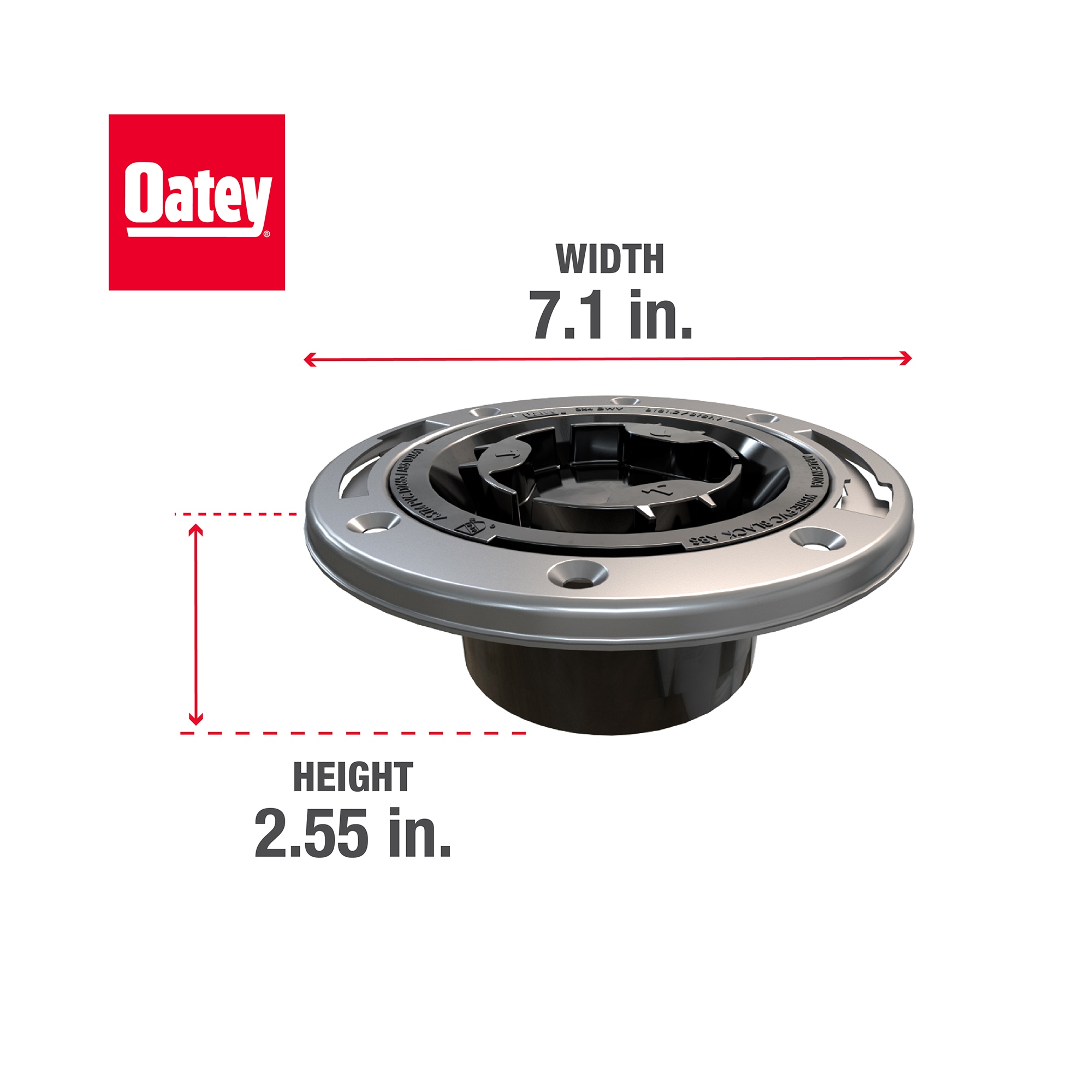 Oatey Spacer Kit 1/8, 1/4, 1/2, 3/4