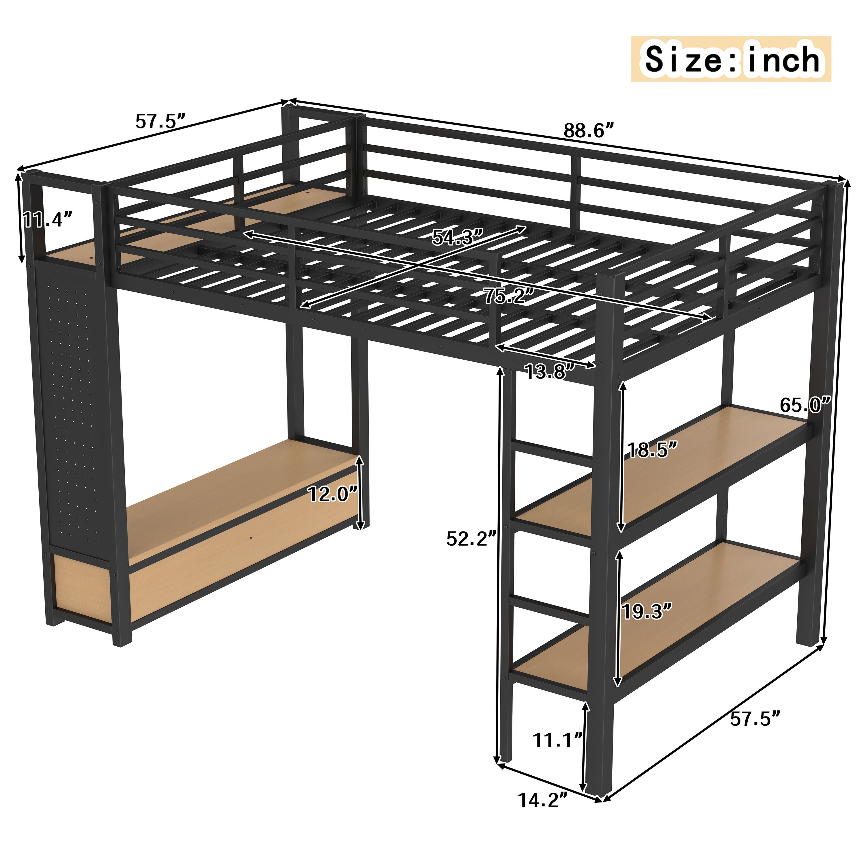 Bellemave 0S00232 Bunk-Beds - View #4