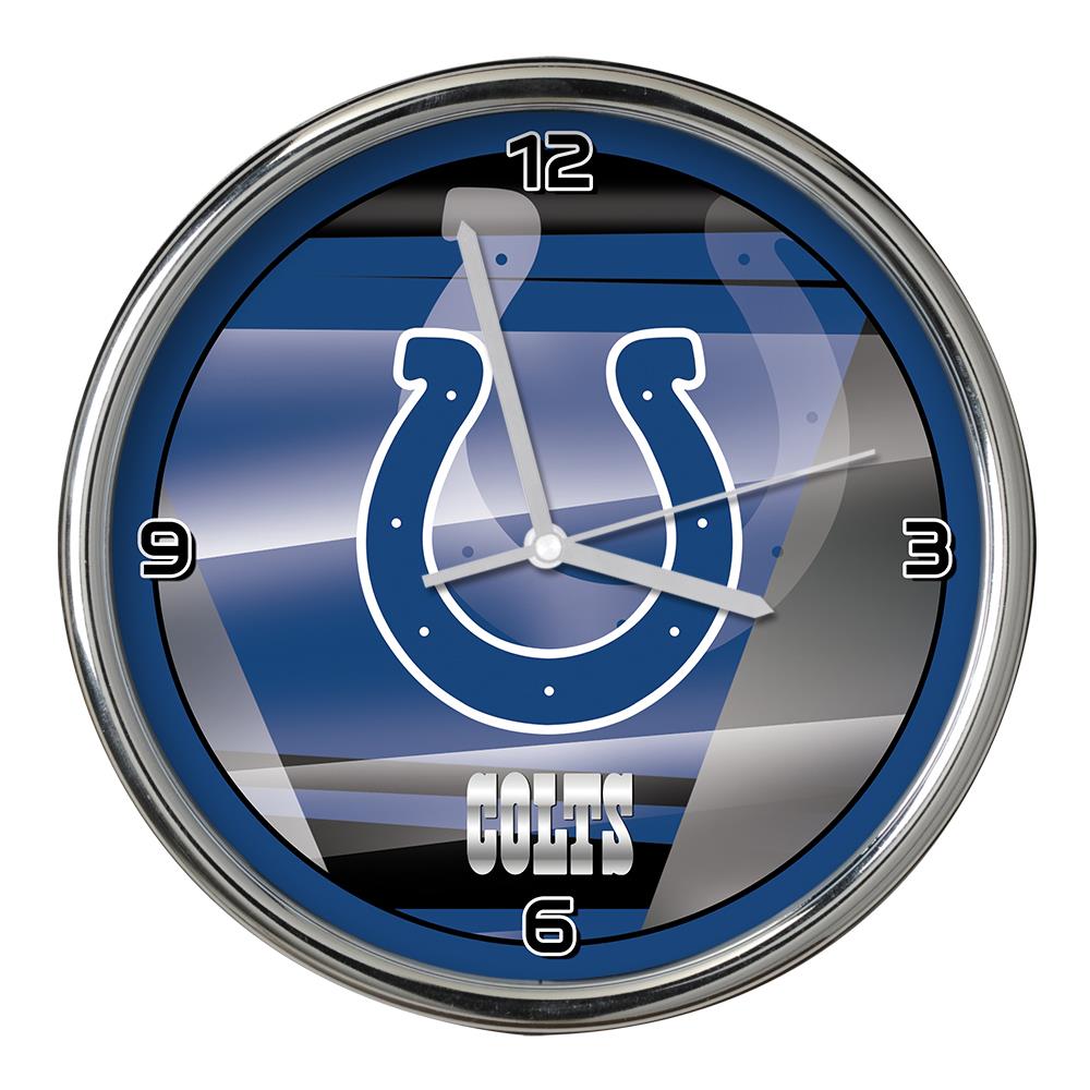 The Memory Company NFL-IND-2655 Indianapolis Colts NFL Analog Round Wall Classic