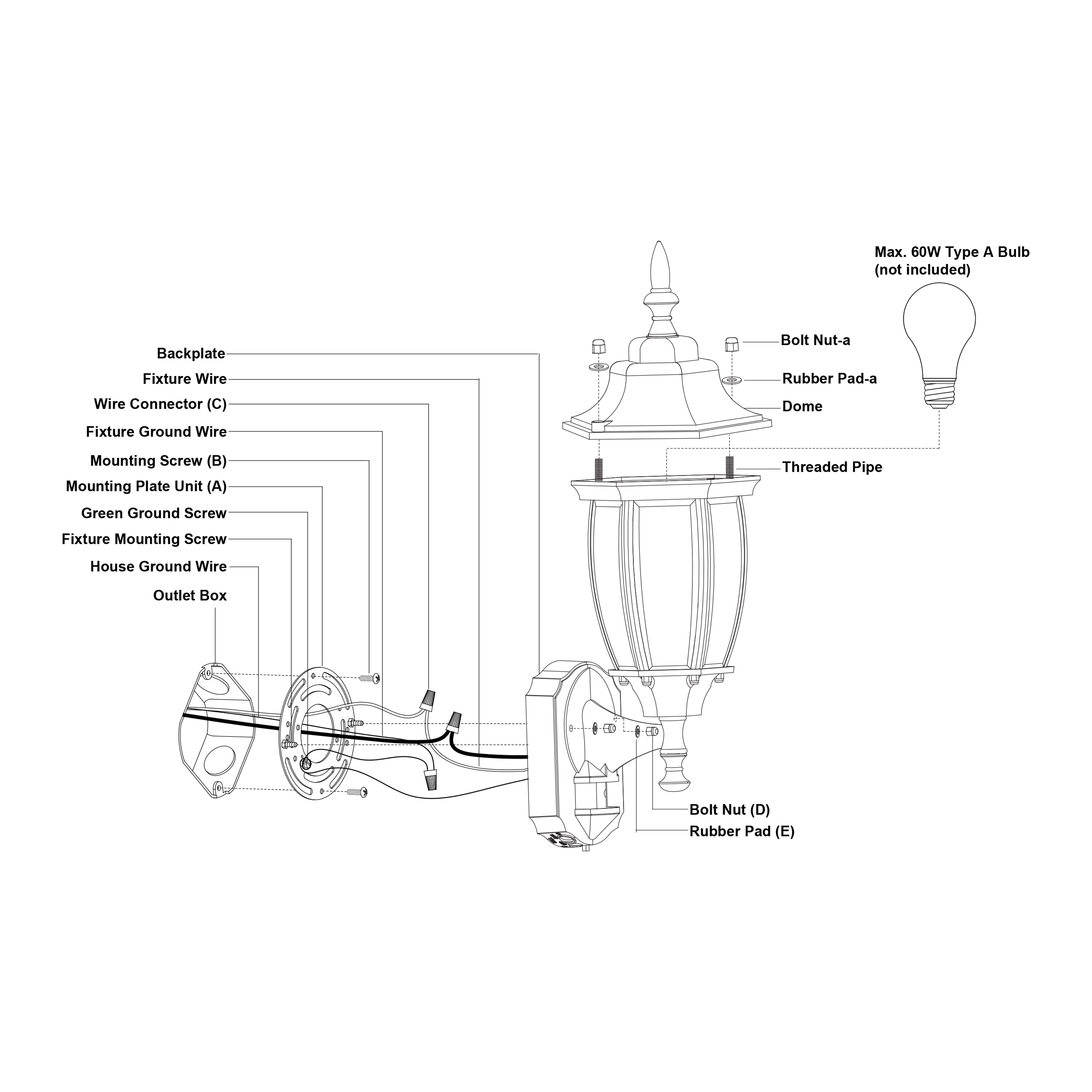 Cascadia T0735 Outdoor-Wall-Lighting - View #13