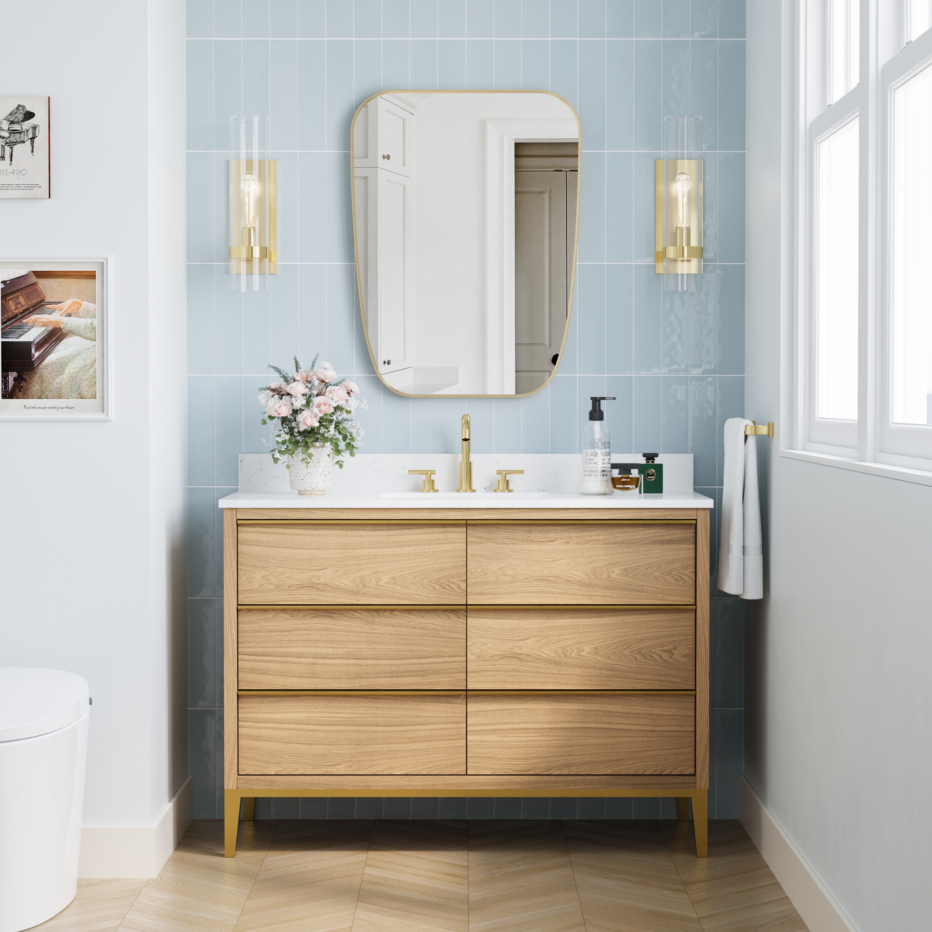 Forclover WBSGO83635 Framed-Bath-Mirrors - View #8