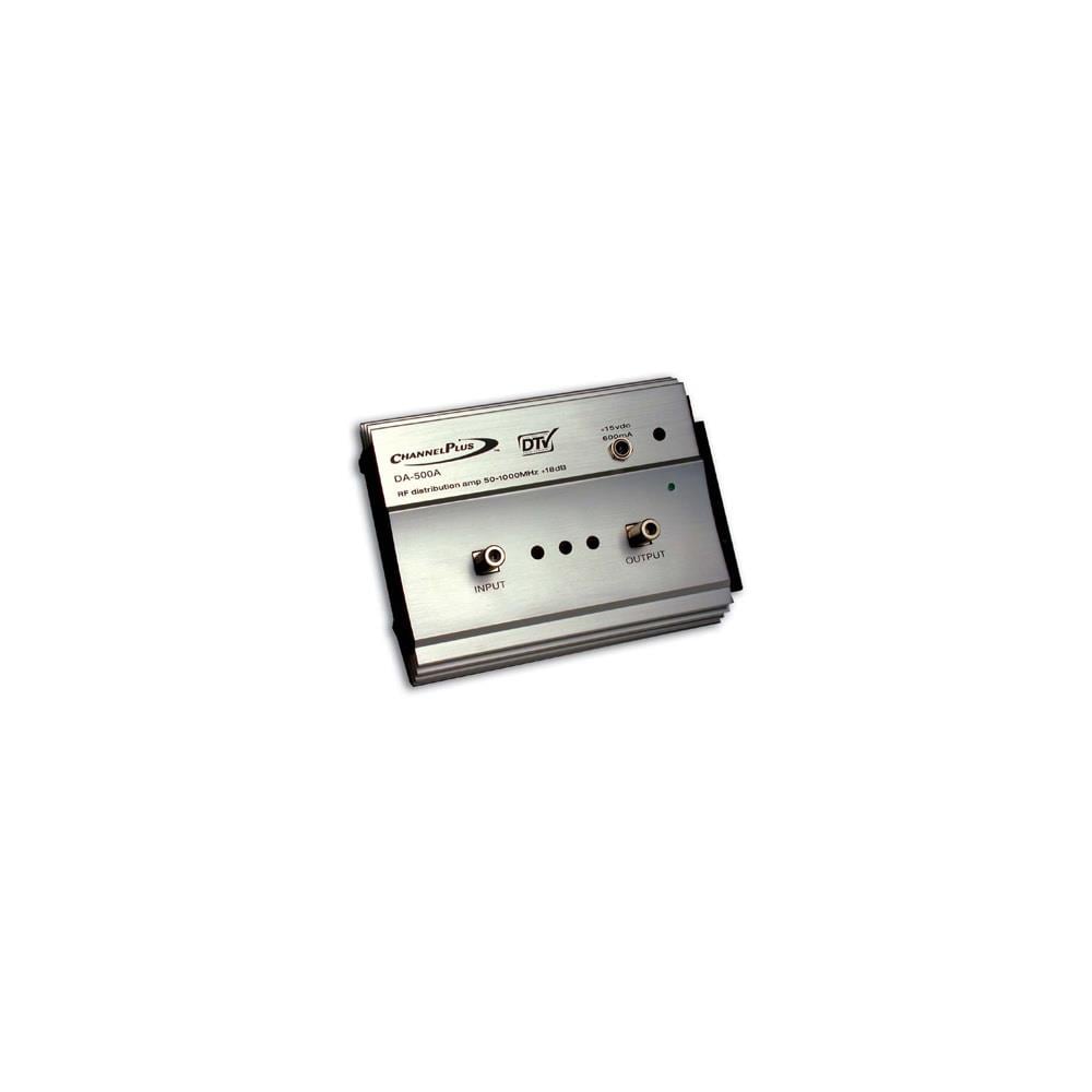  TCNCD353218 Channel Plus CP-DA500A RF Amplifier with 18 dB gain and 55 dB max out- 1000 MHZ Bandwidth
