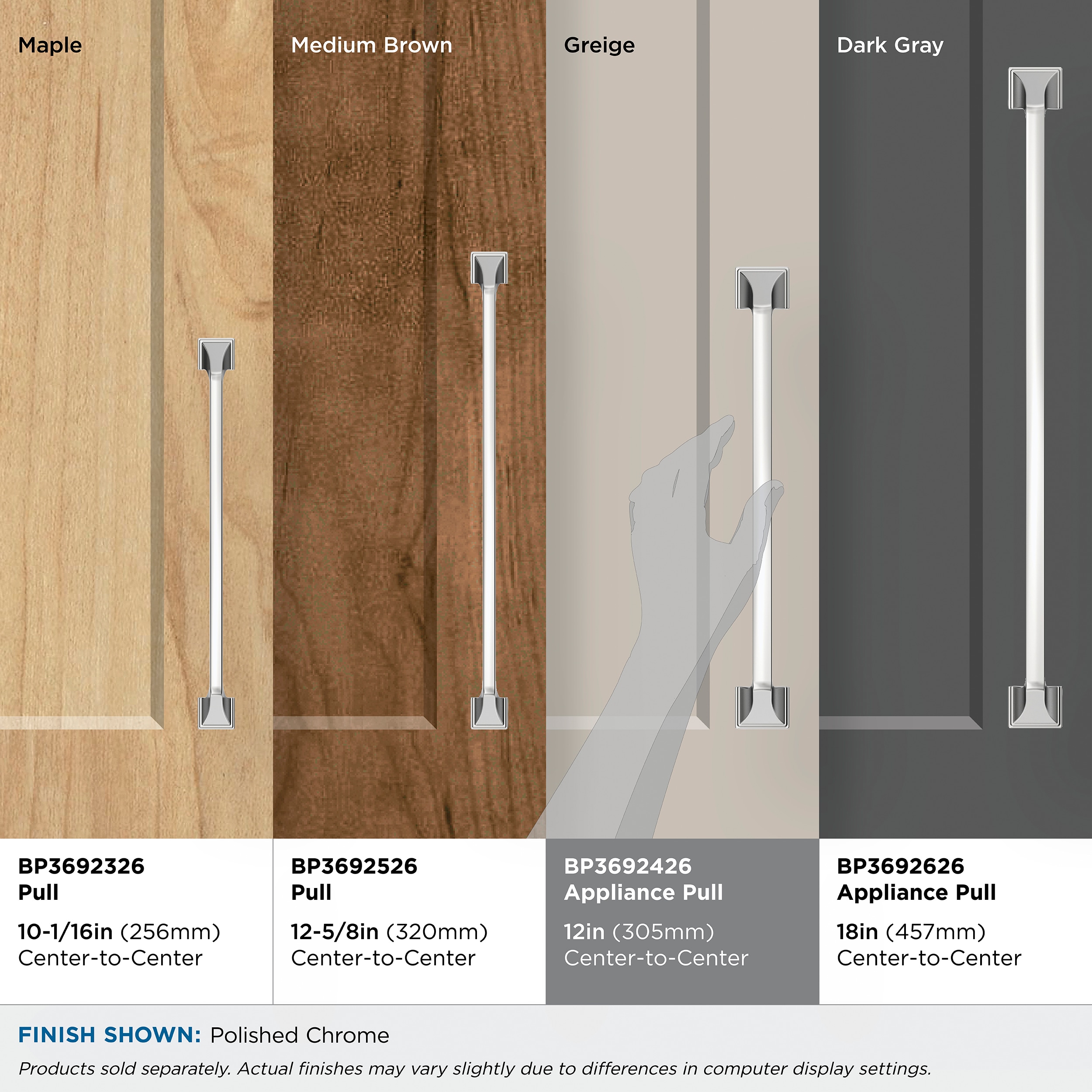Amerock BP3692426 Cabinet-Pulls - View #7