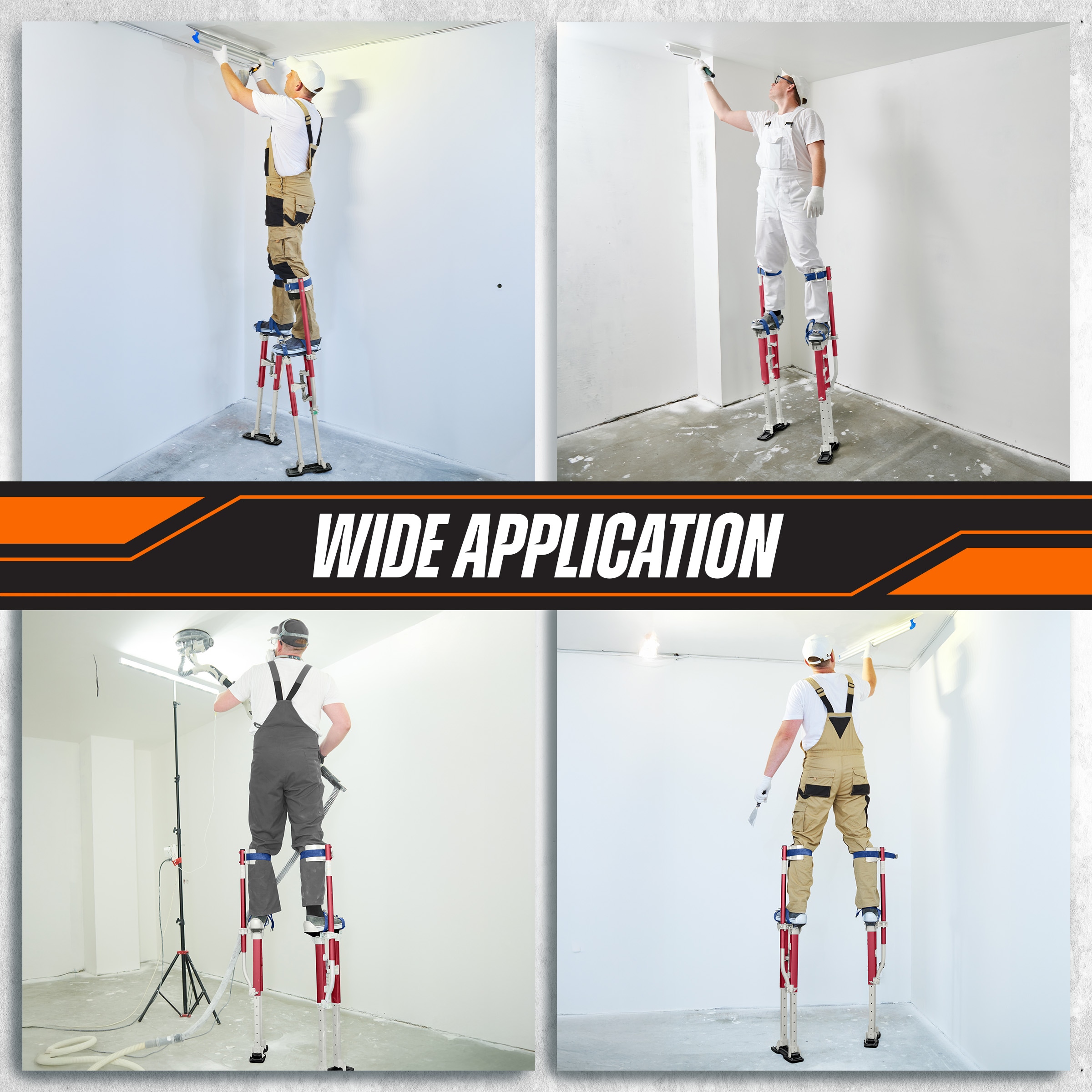 Stalwart 83-DT5074 Drywall-Stilts - View #7