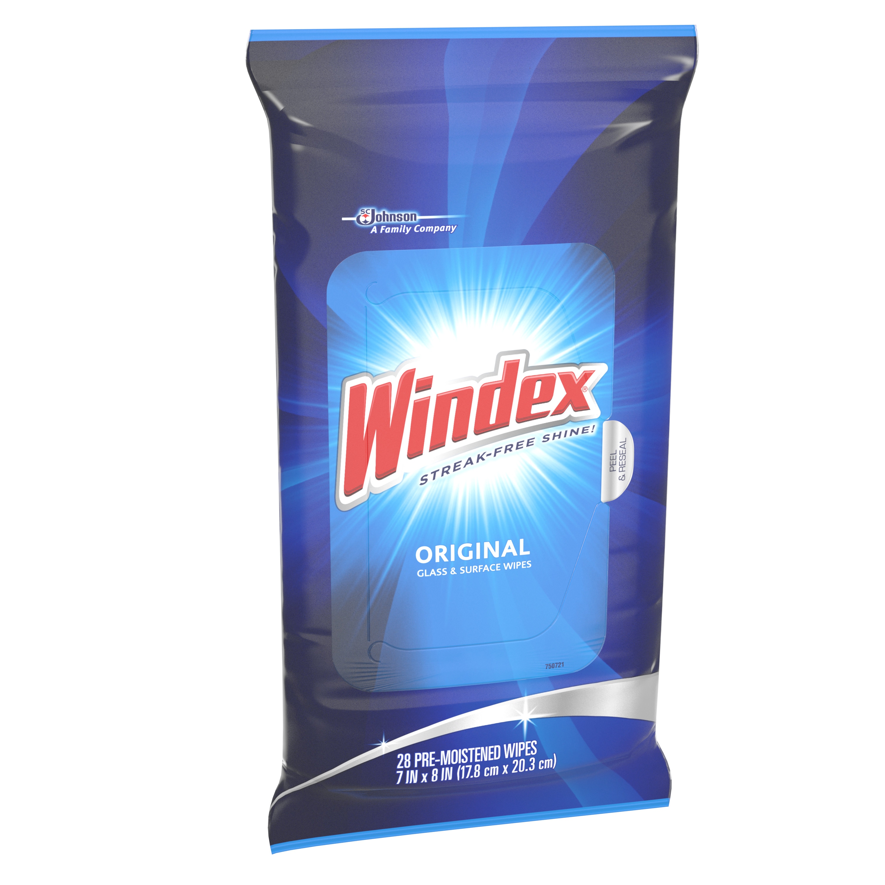 Windex Windex Glass and Window Cleaner Wipes, 28 count