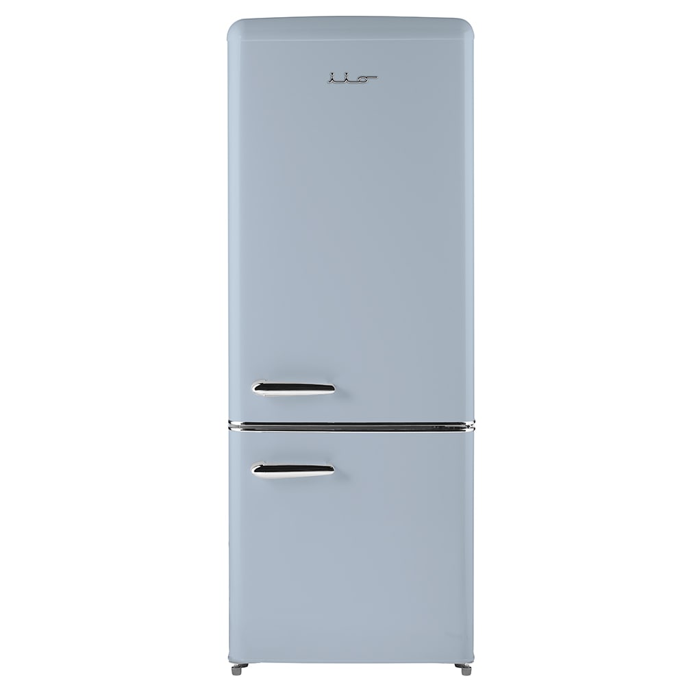 iio Retro FF1 7-cu ft Bottom-Freezer Refrigerator (Light Blue) ENERGY ...