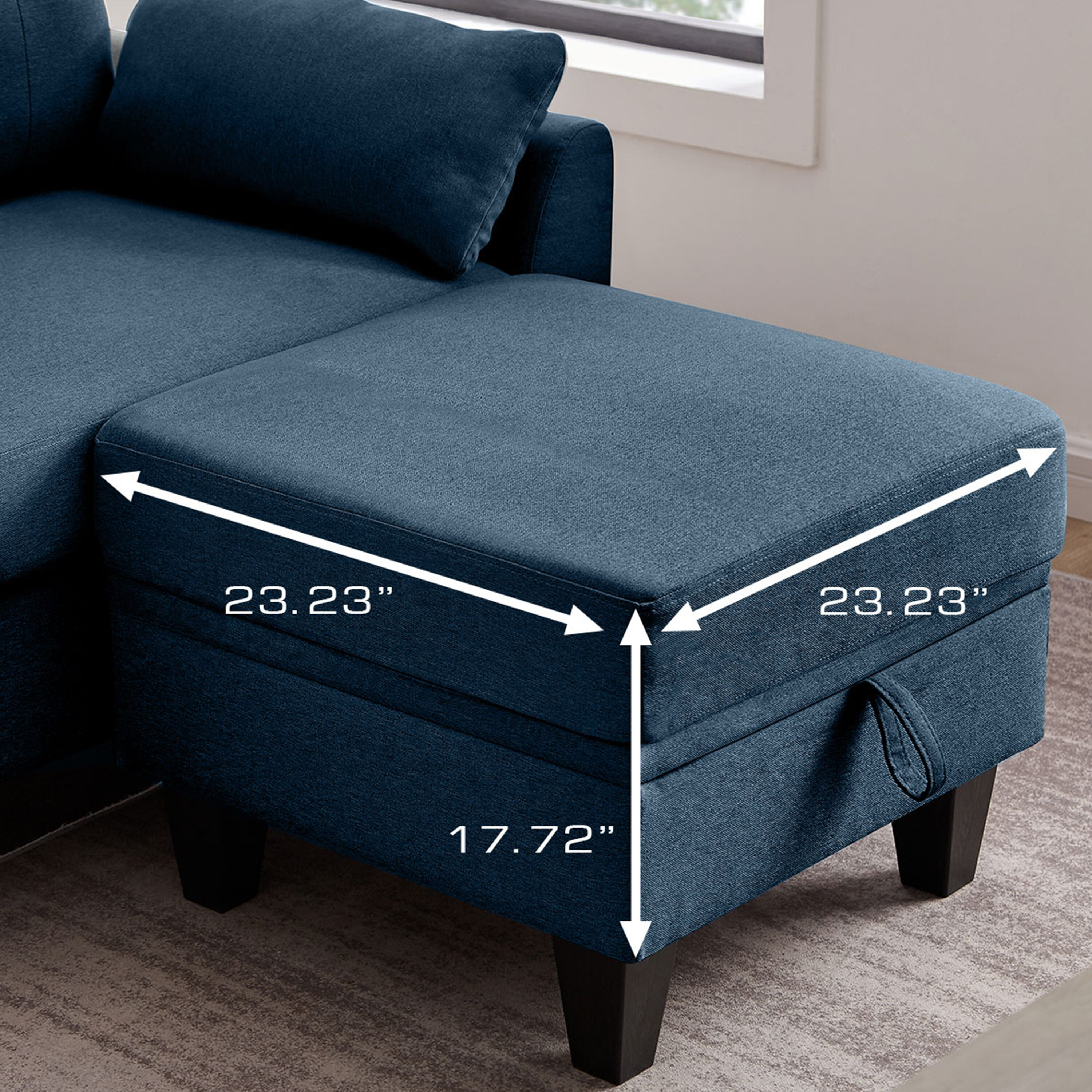 Jarenie YMX16BL Sofas-Loveseats - View #7
