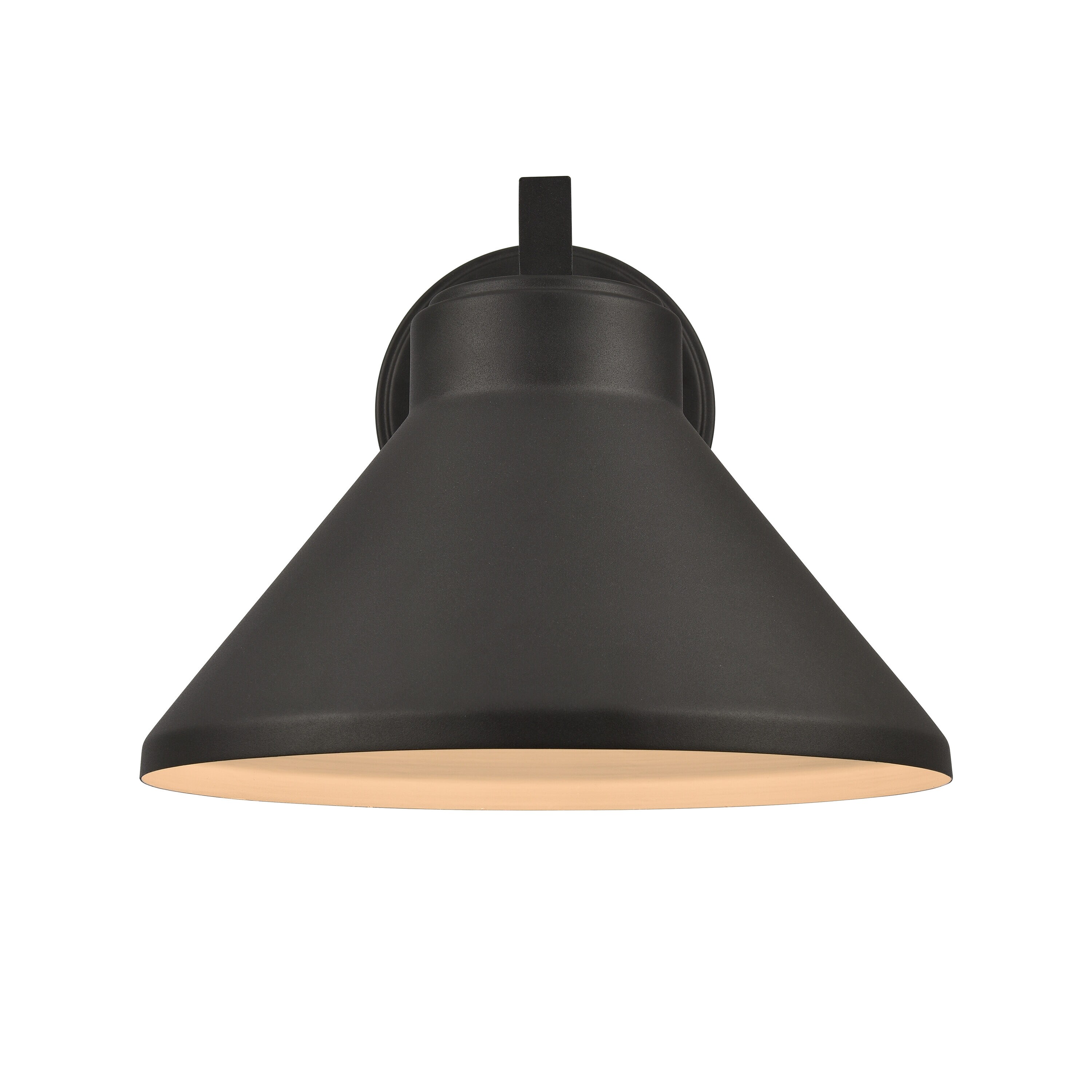 Westmore by ELK Lighting LW-220711195 Current 5-in W 1 -Light Matte Black Transitional Wall Sconce