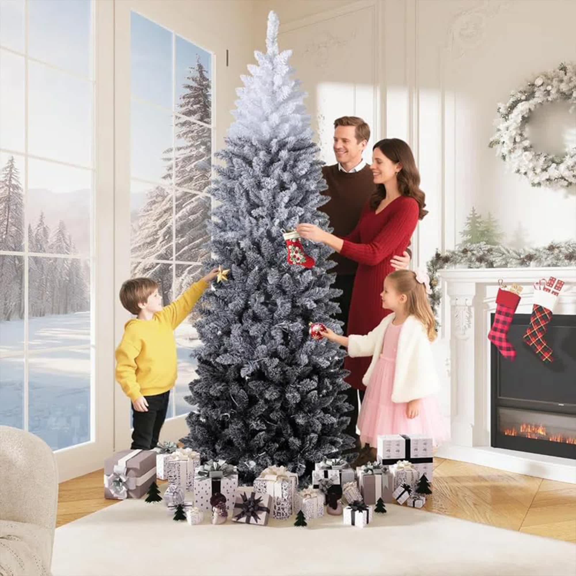 Garvee LHL-PHK-35QBFKMD Artificial-Christmas-Trees - View #6
