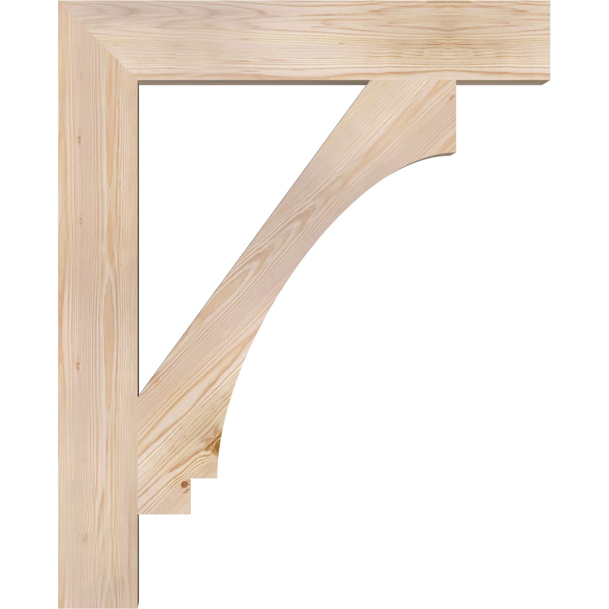 Ekena Millwork BKT06X34X42IMP05SDF Exterior-Brackets-Braces - View #3