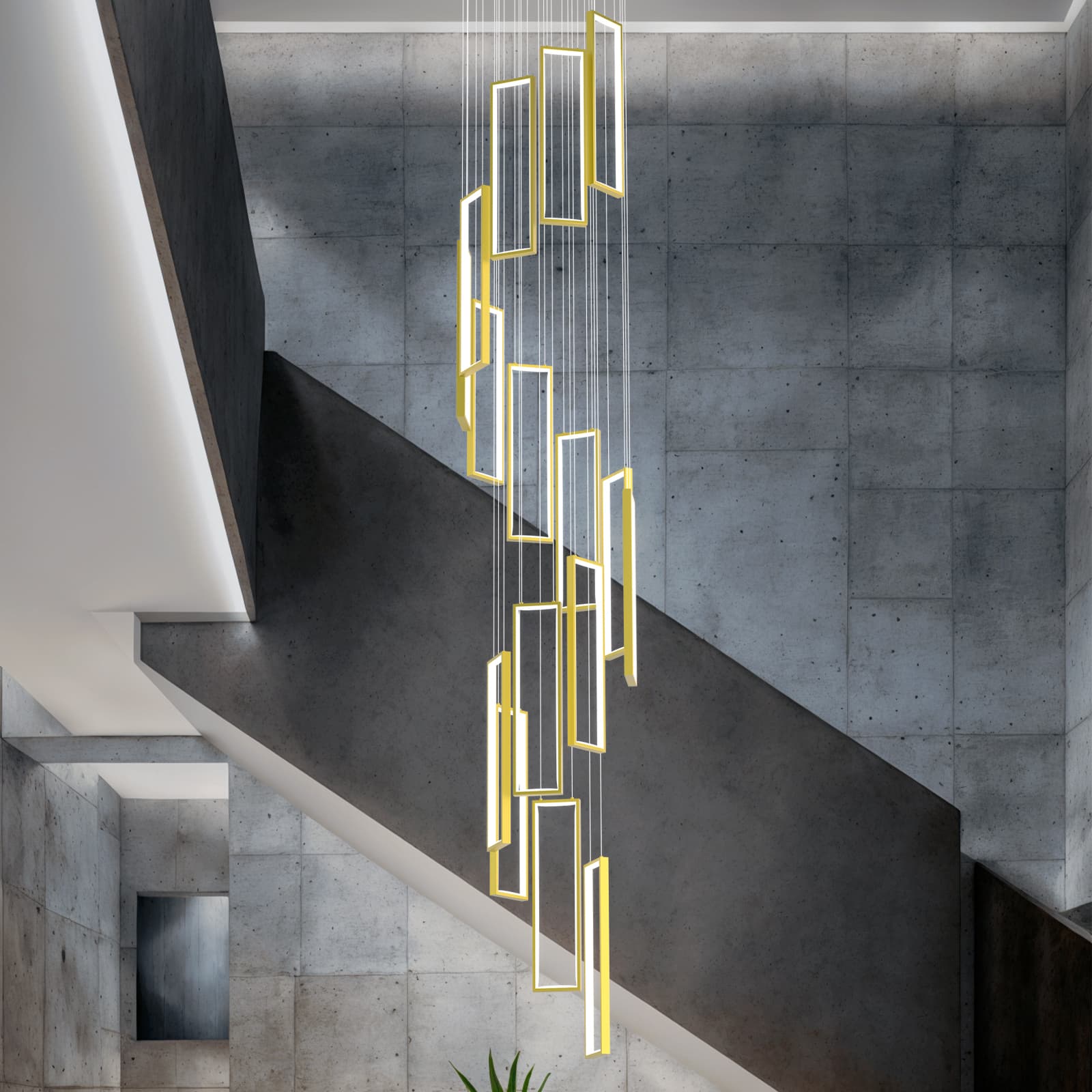 ZHLLMQ JP-205-16C-GOLD Pendant-Lights - View #5