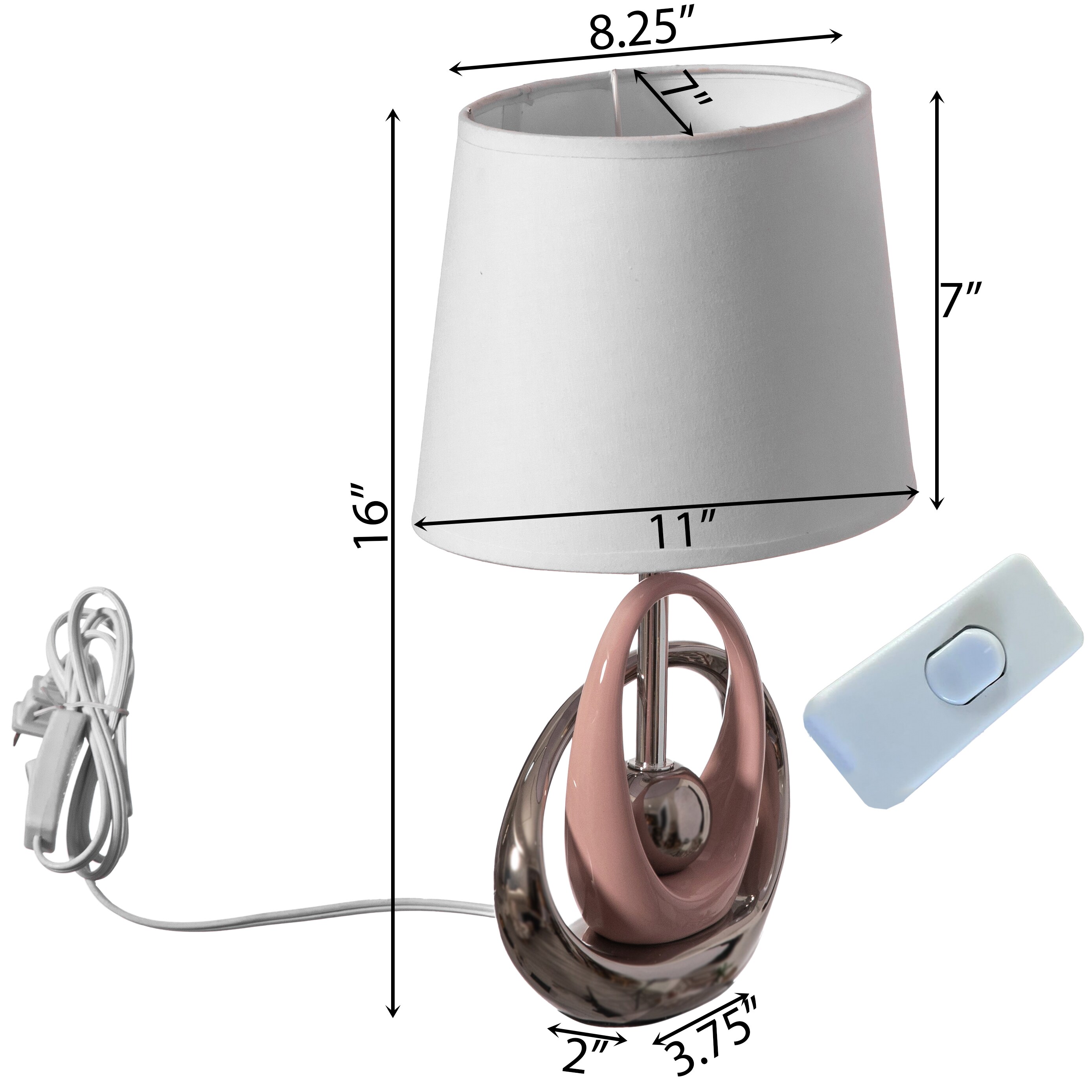 Quickway Imports QI004587.2 Table-Lamps - View #4