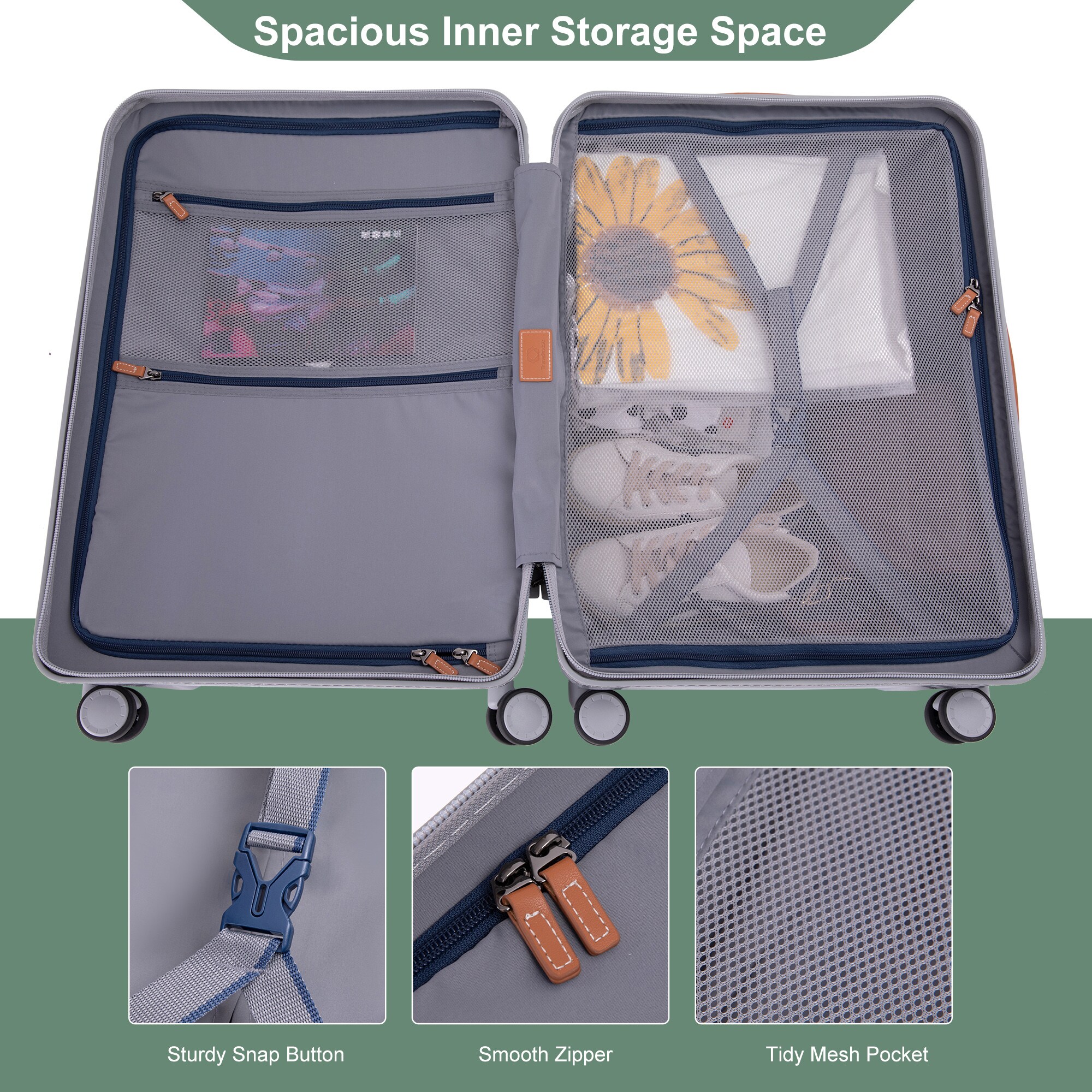 SINOFURN SYD9400004GN Luggage-And-Luggage-Sets - View #4