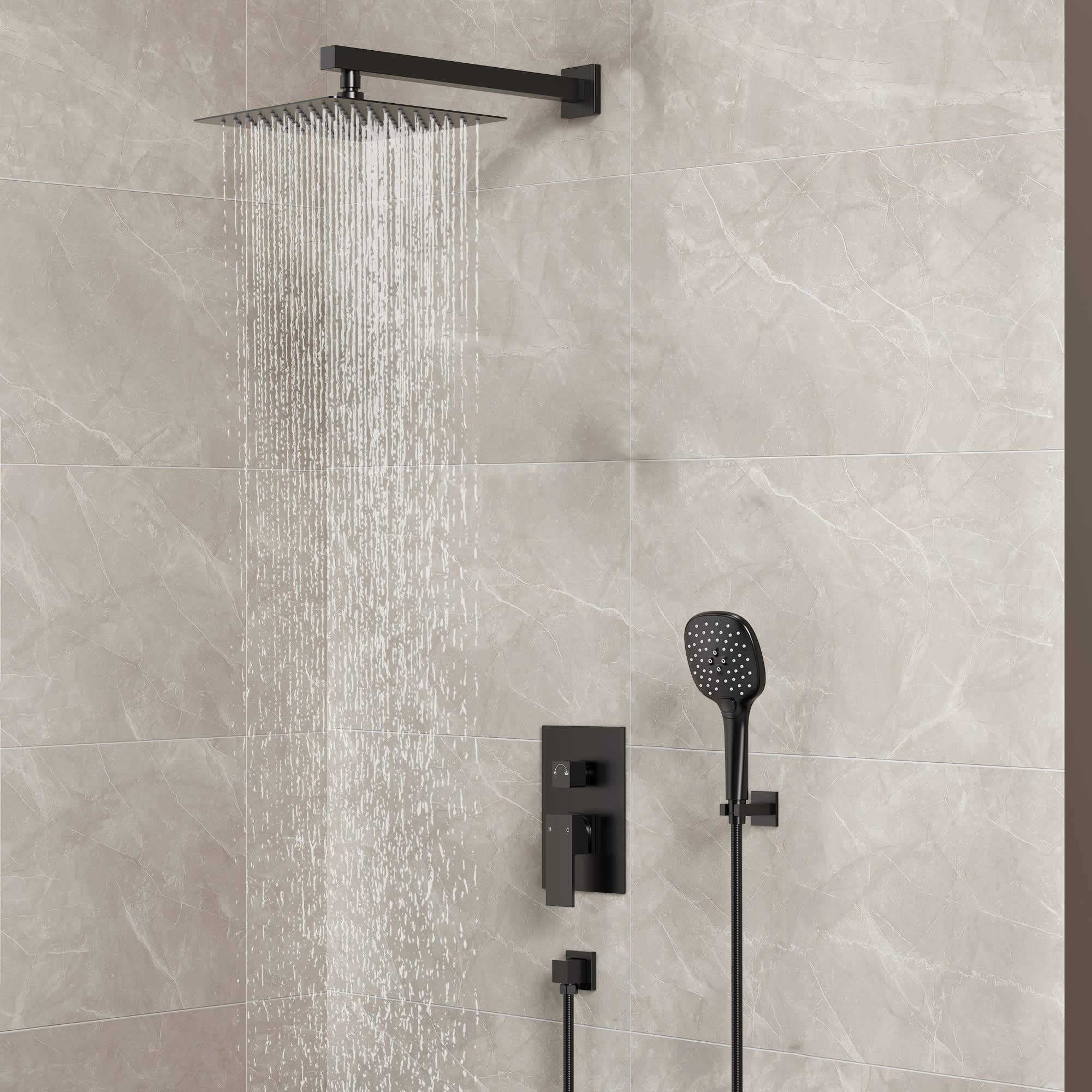 EVERSTEIN M6646BI-10BL Tub-Shower-Faucets - View #11