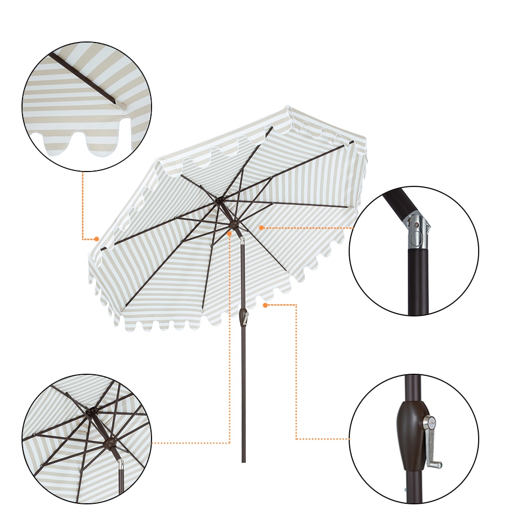 PolyTeak UMBL-9FT-BGW Umbrellas-2 - View #4