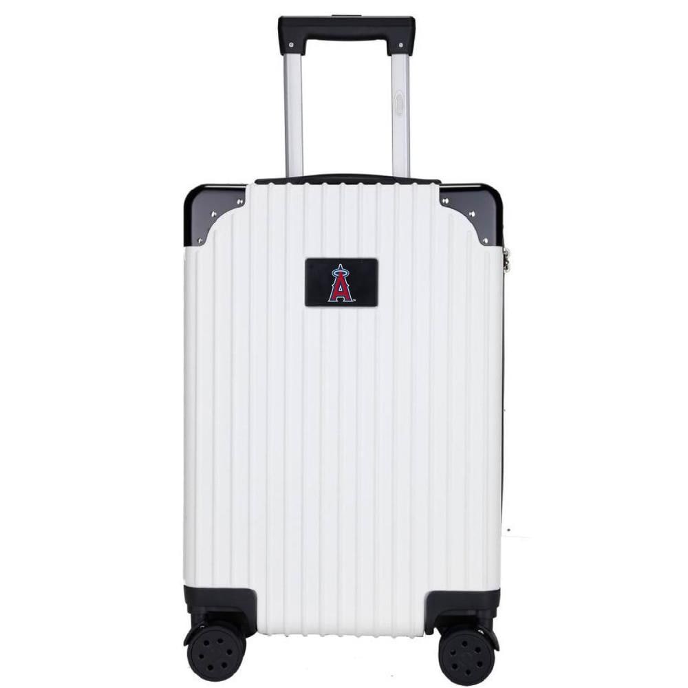 Mojo Licensing MLCAL210_WHITE 23.75 X 15.5 X 9.75 White Polycarbonate Hardshell Carry-on Bag (1-Bag)