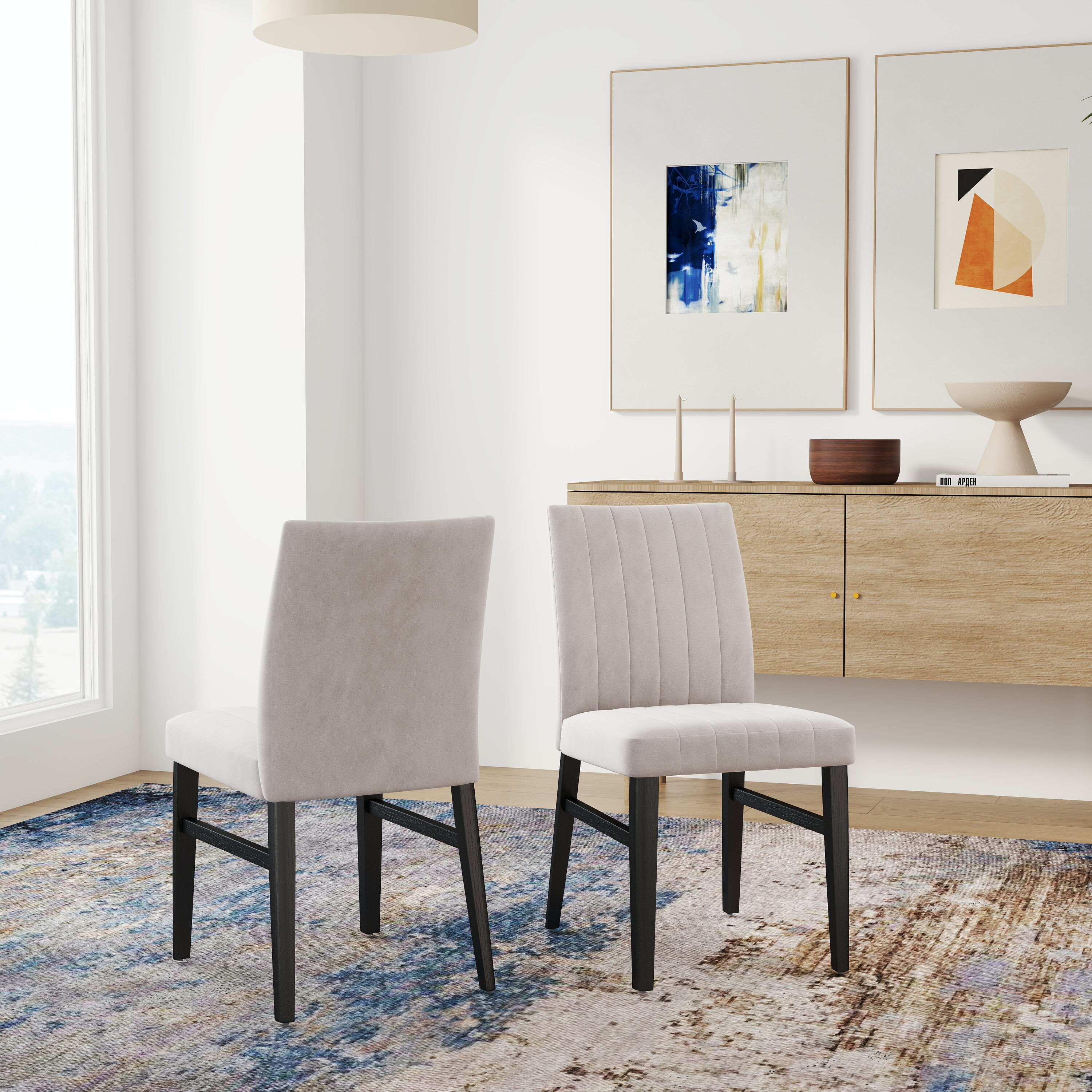 Roundhill Furniture C056TA Dining-Chairs - View #7