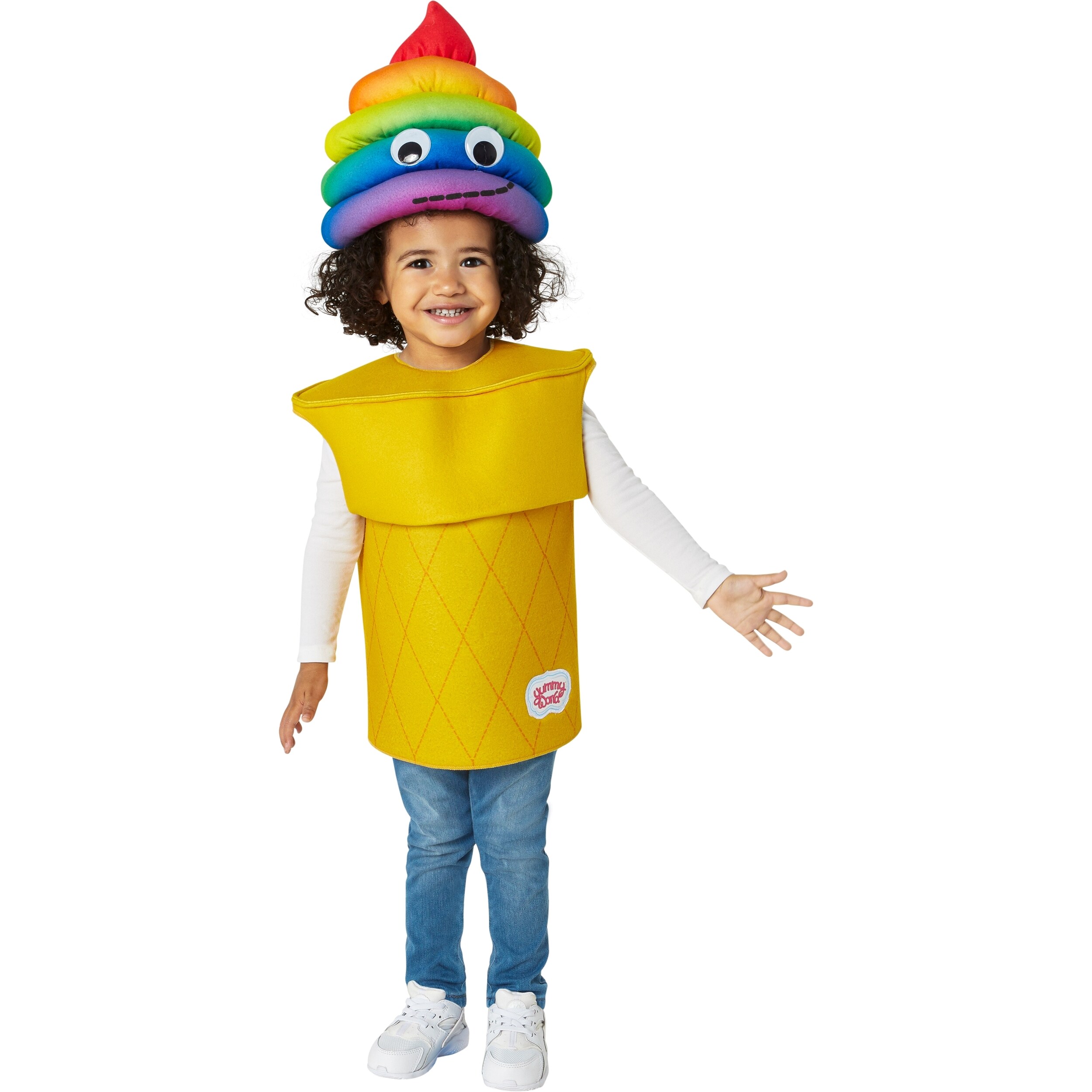 Rubie's Costumes 672058 Yummy World Rainbow Soft Serve Child Costume