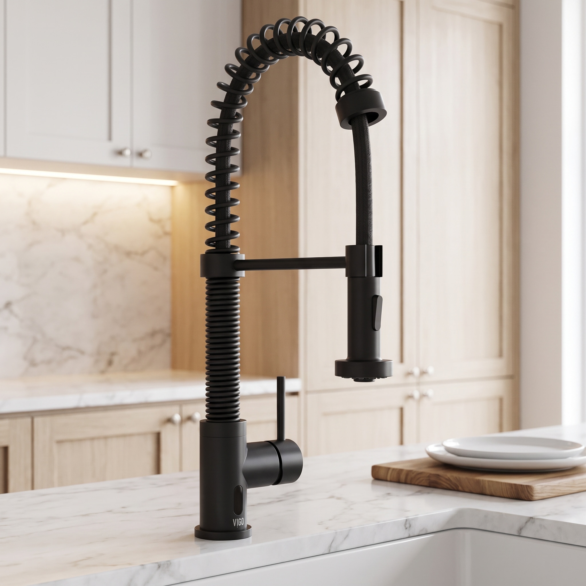 VIGO VG02001MBS Kitchen-Faucets - View #2
