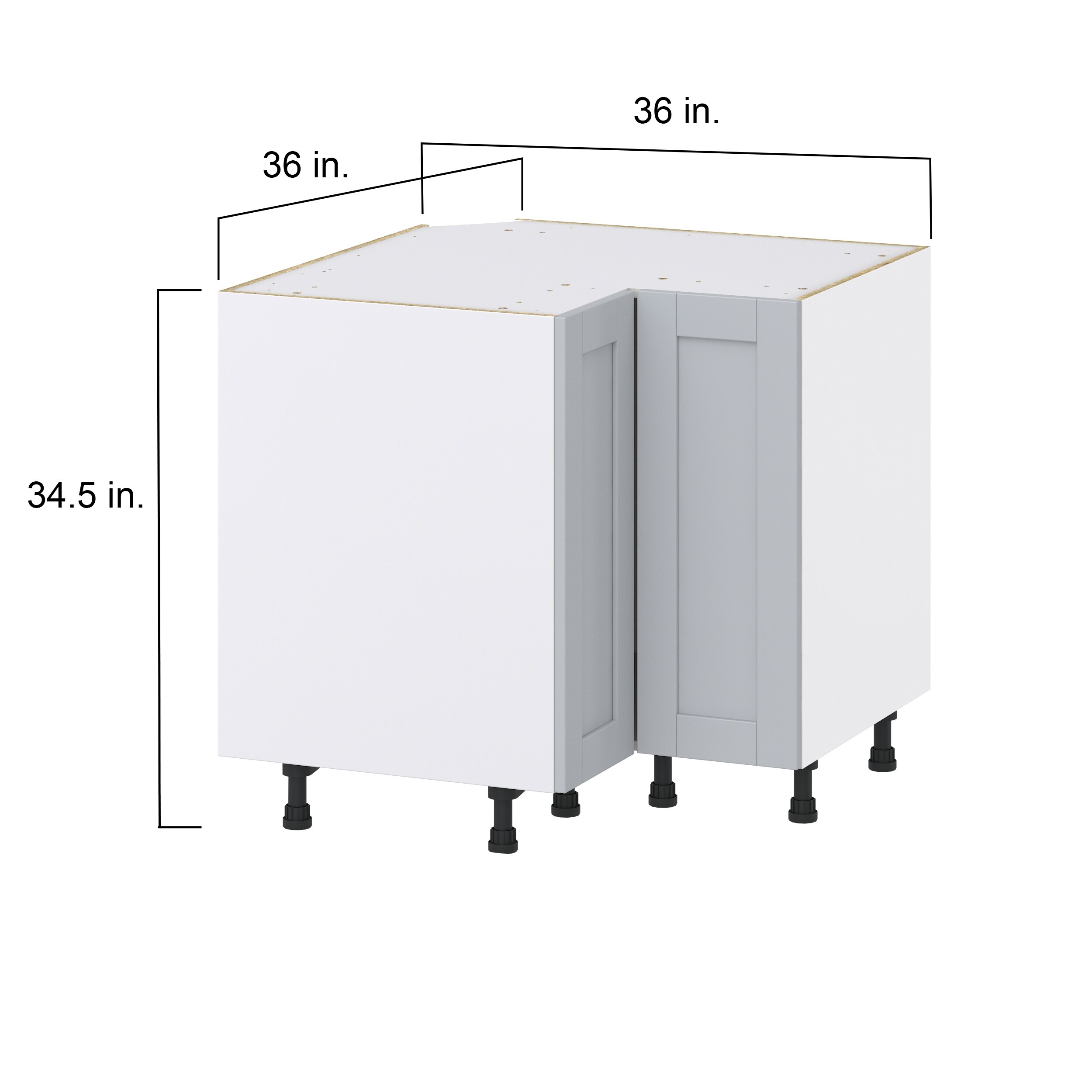 Hugo&Borg DSBC36LSP(L/R)-CH Cabinets-Kitchen - View #4