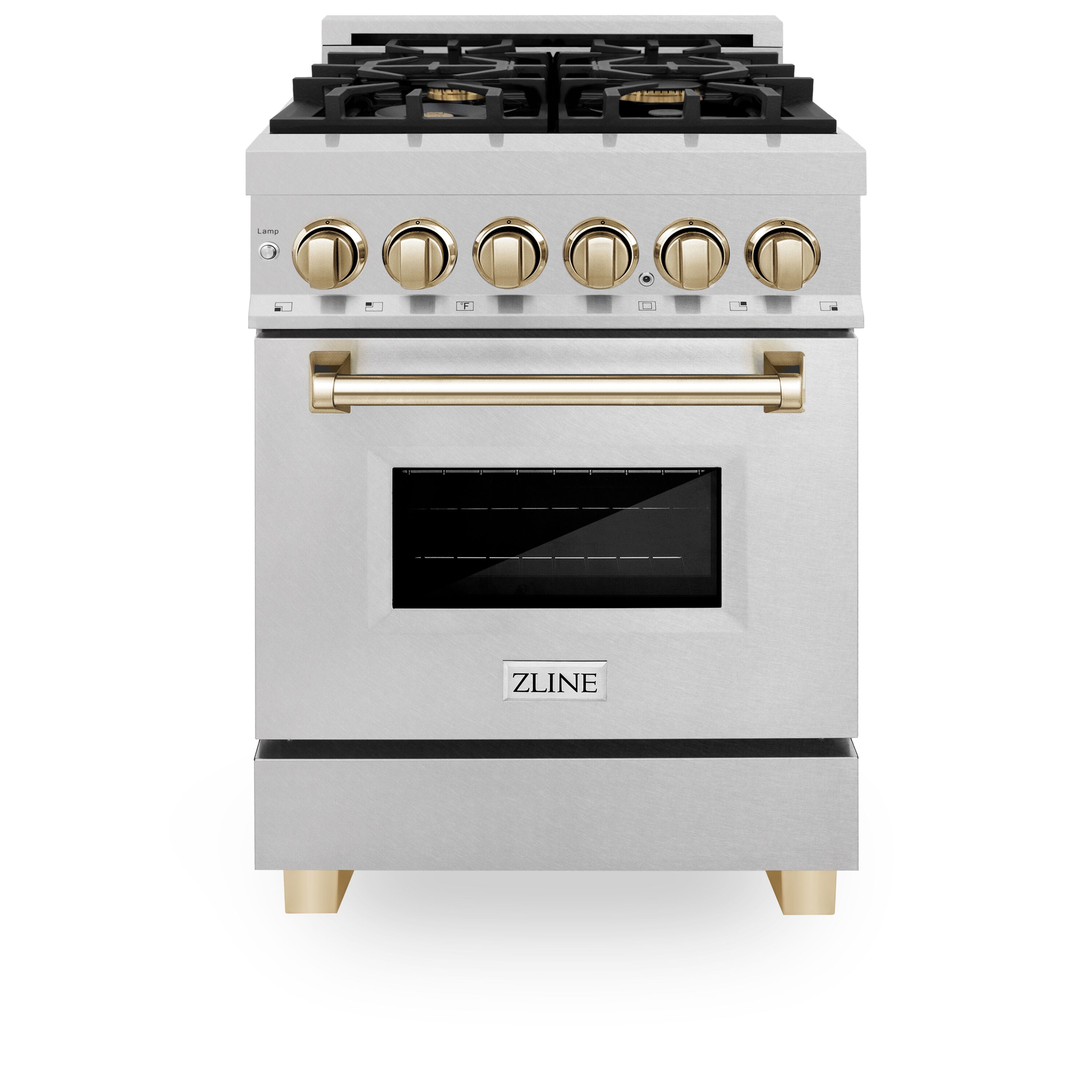 ZLINE KITCHEN & BATH RASZ-SN-24-G Dual-Fuel-Ranges - View #2