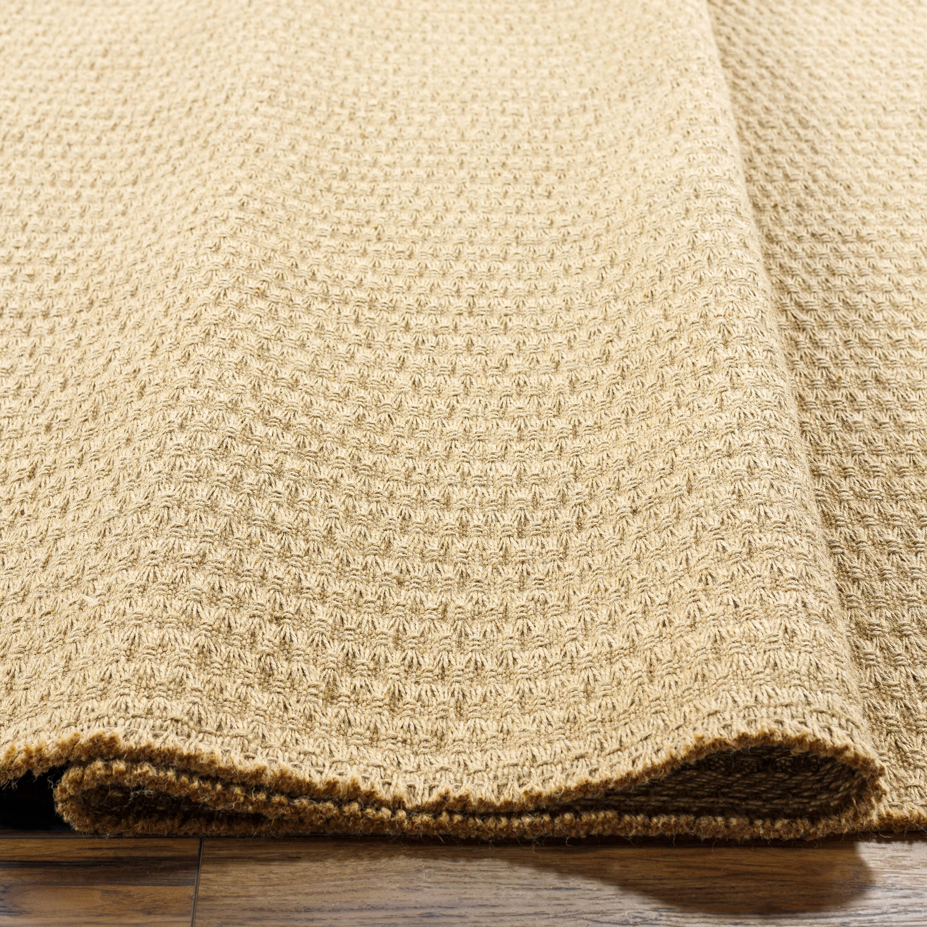 Livabliss Becki Owens Light Brown Jute Rectangular Area Rug 6'7" x 9'