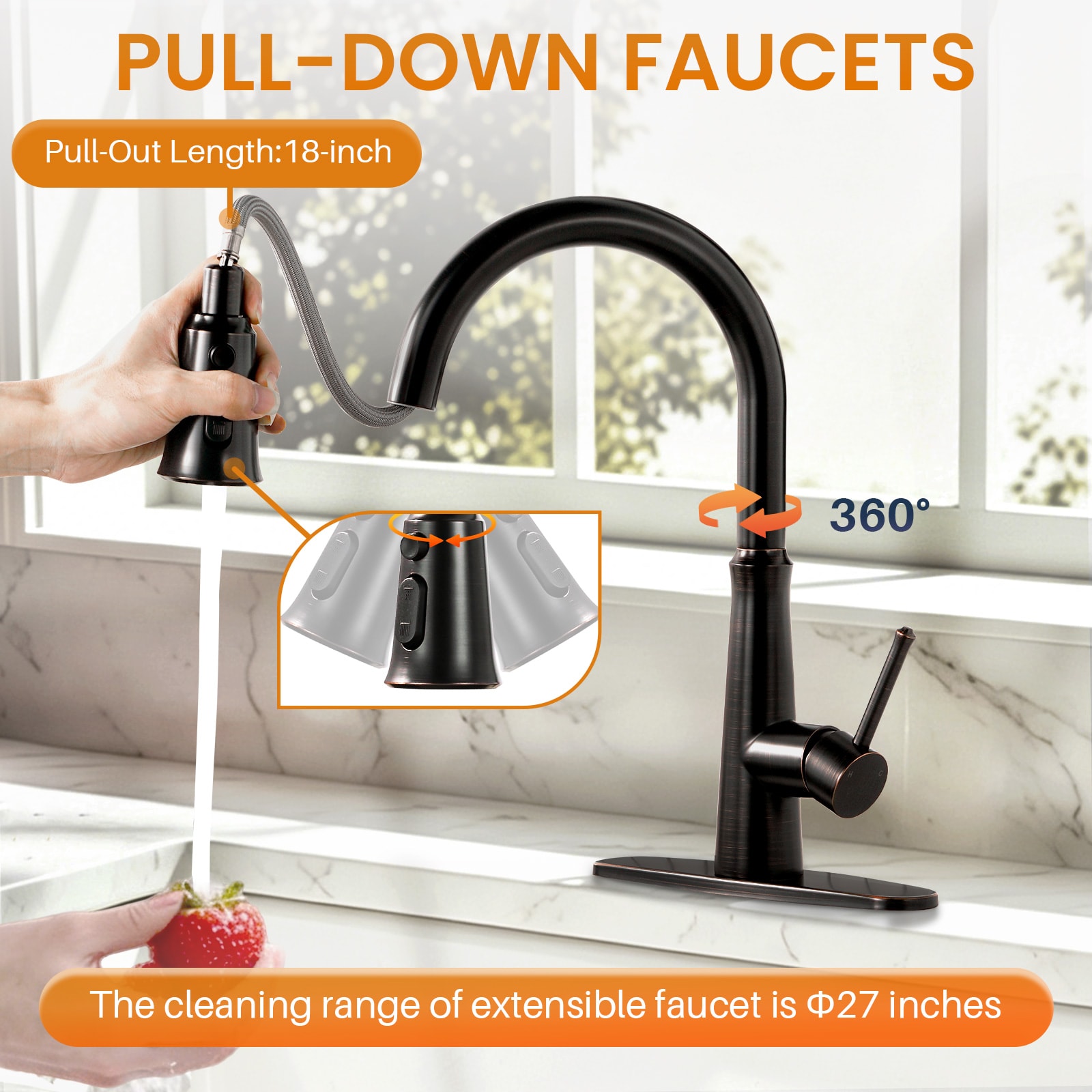 WOWOW 2310700RB-LW Kitchen-Faucets - View #4