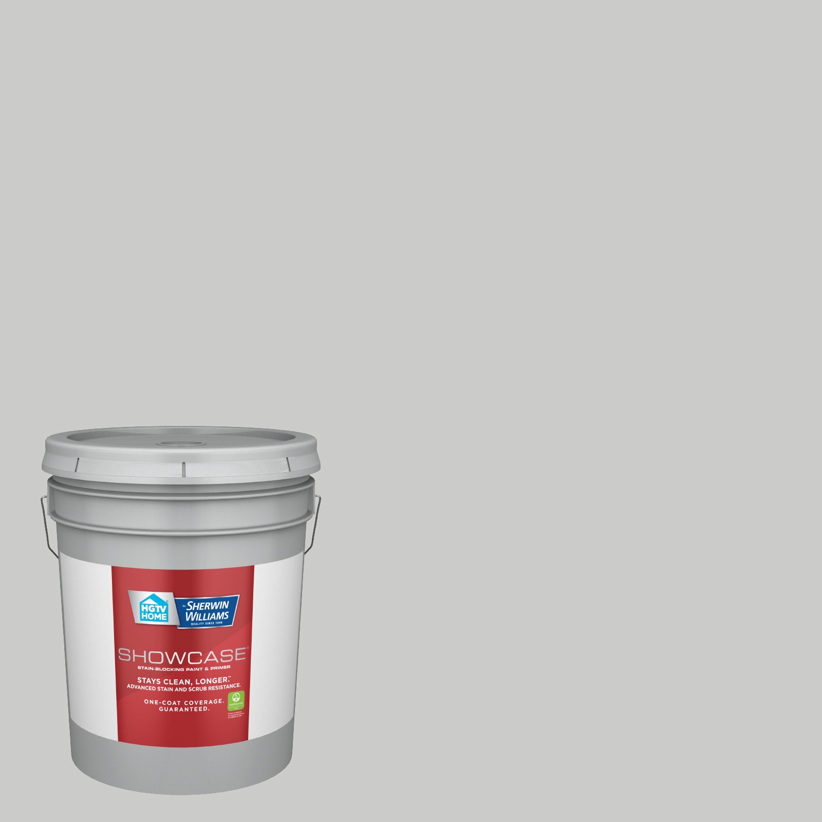 HGTV HOME by Sherwin-Williams HGSW1487-935244 Showcase Flat Passive HGSW1487 Acrylic Interior Paint Paint + Primer ( 5-gallon )