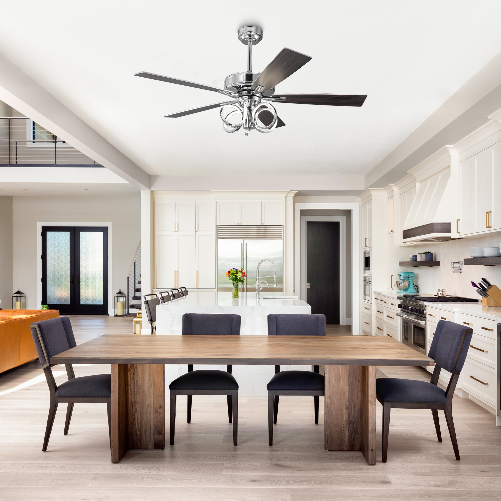 IHOMEadore MDF6019CR Ceiling-Fans - View #2