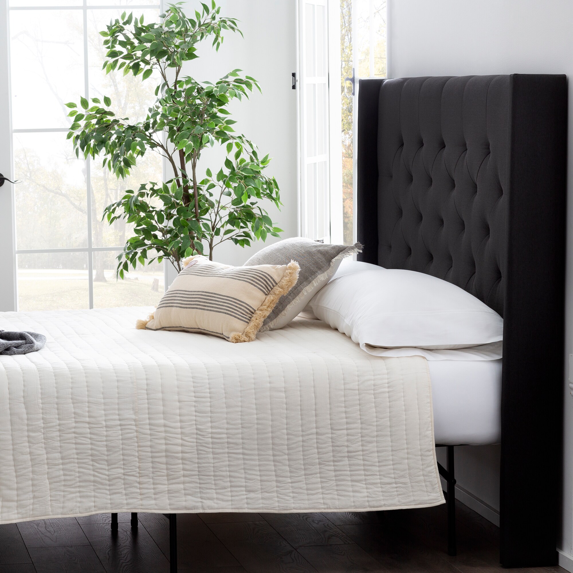 Brookside BSQQ0404BKUHB Upholstered-Headboards - View #4