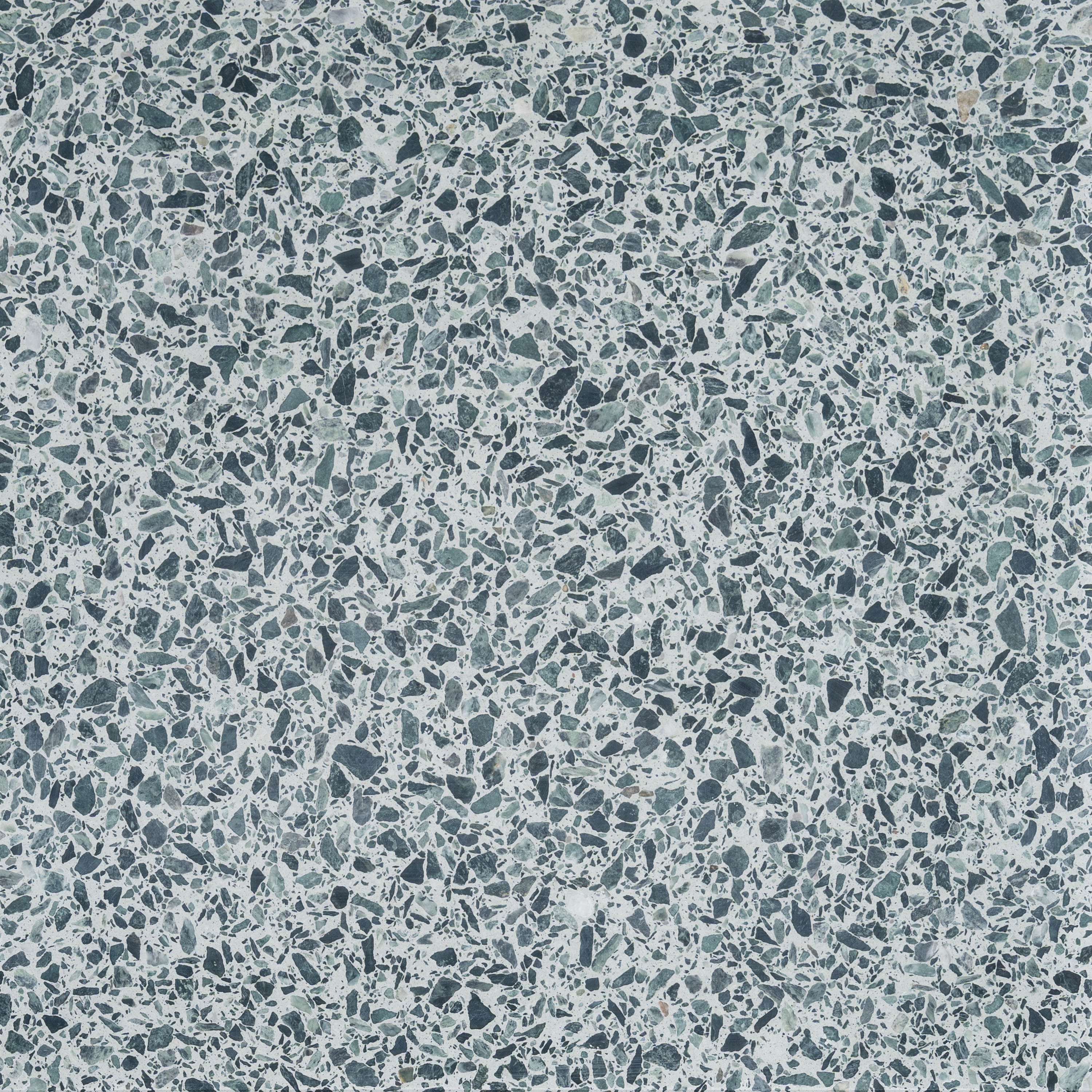 Apollo Tile Sample - Terraforma Forest Green and White 4-in x 5-in Honed Stone look Floor and Wall Tile