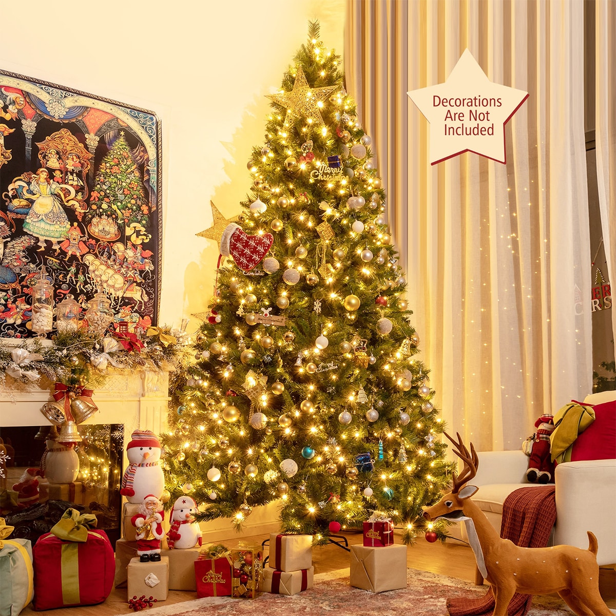 Forclover HYFASDCM56 Artificial-Christmas-Trees - View #11