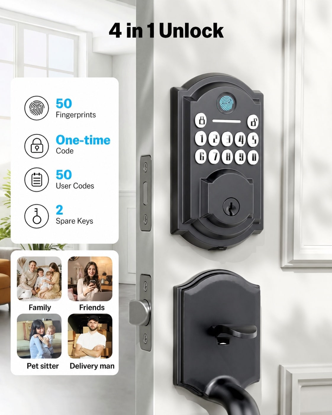 Adrinfly LAD0805D385 Door-Knobs - View #2