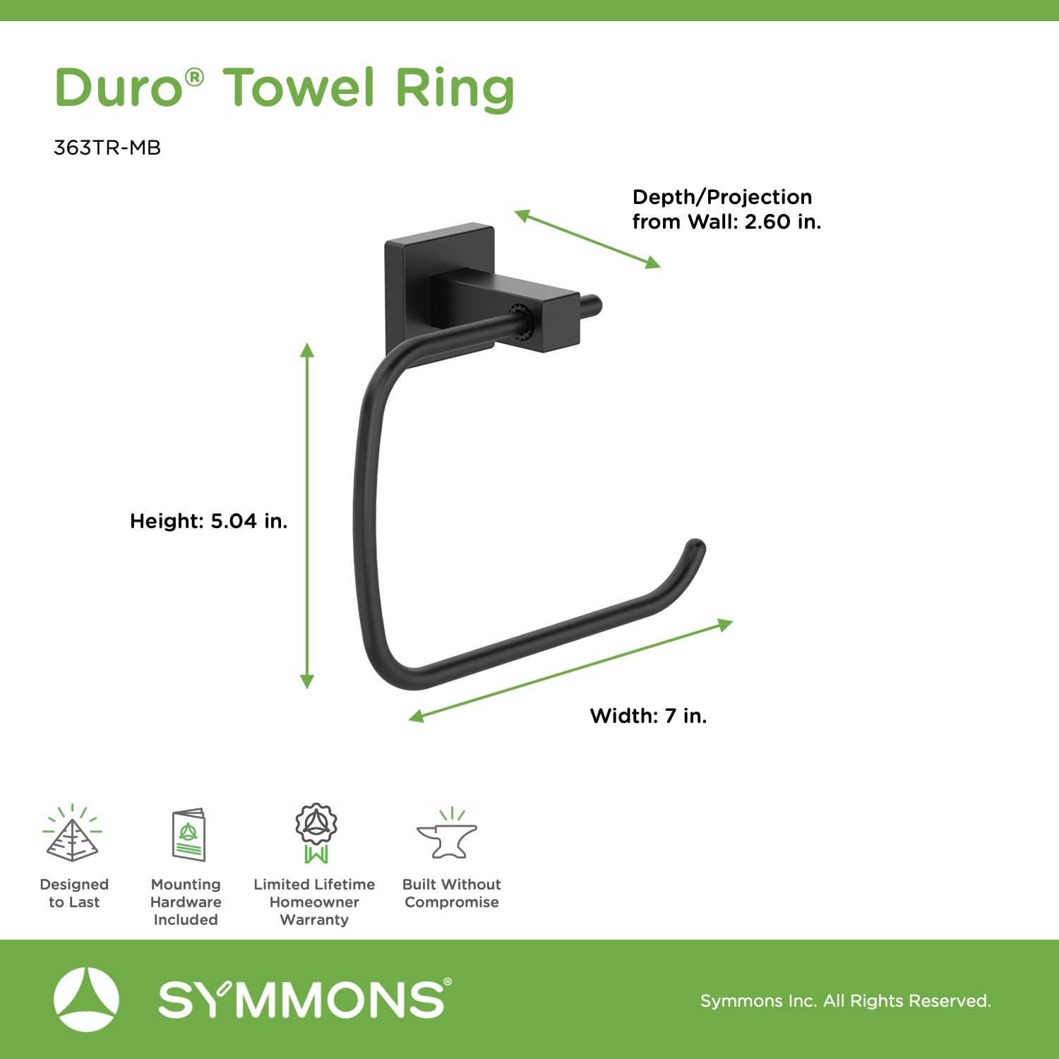 Symmons 363TR-MB d060355 - View #4
