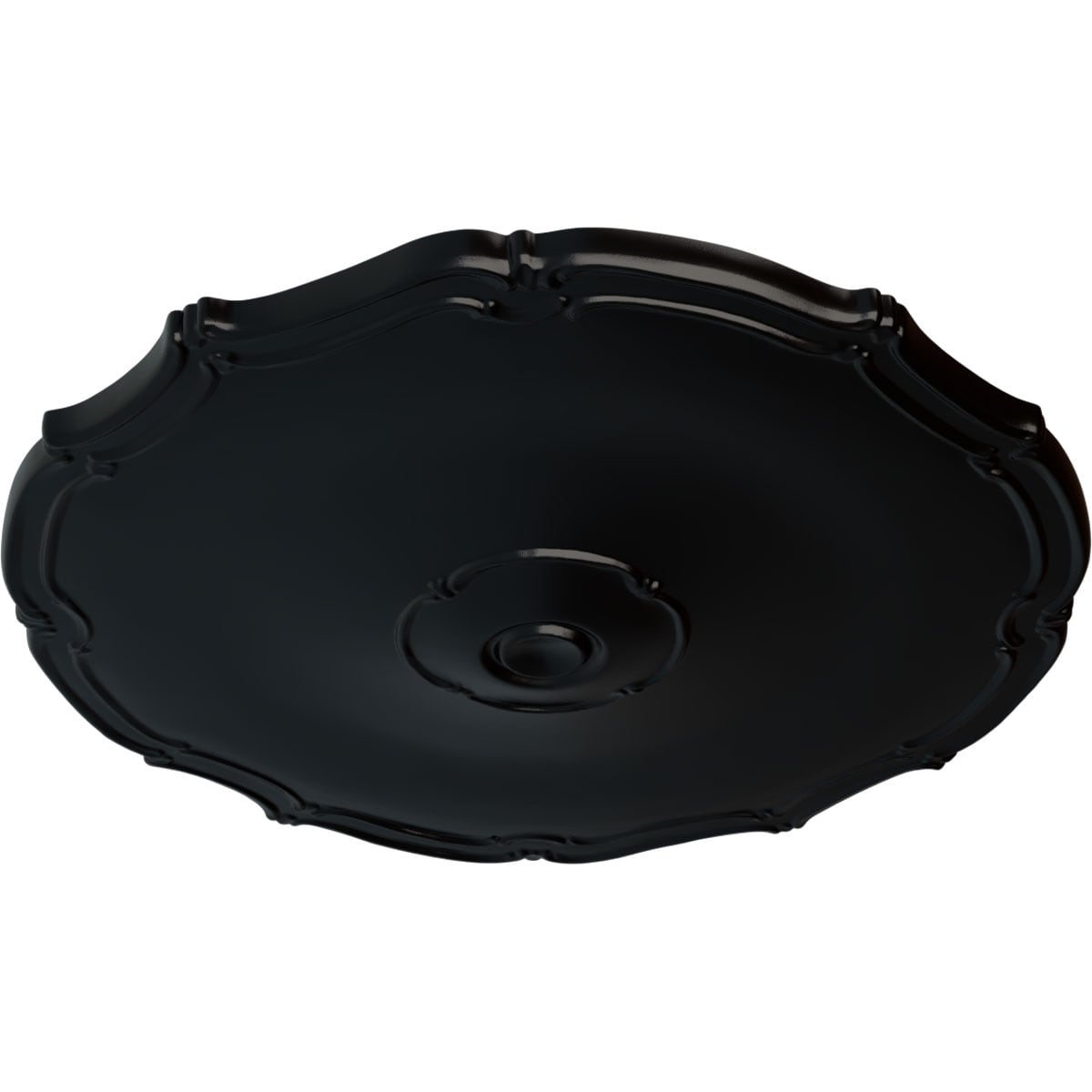 Ekena Millwork CM18POBLF Ceiling-Medallions - View #2
