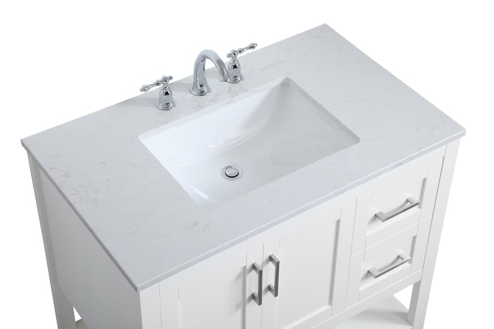 Elegant Decor FI48036WH Bath-Vanity-Combo - View #6