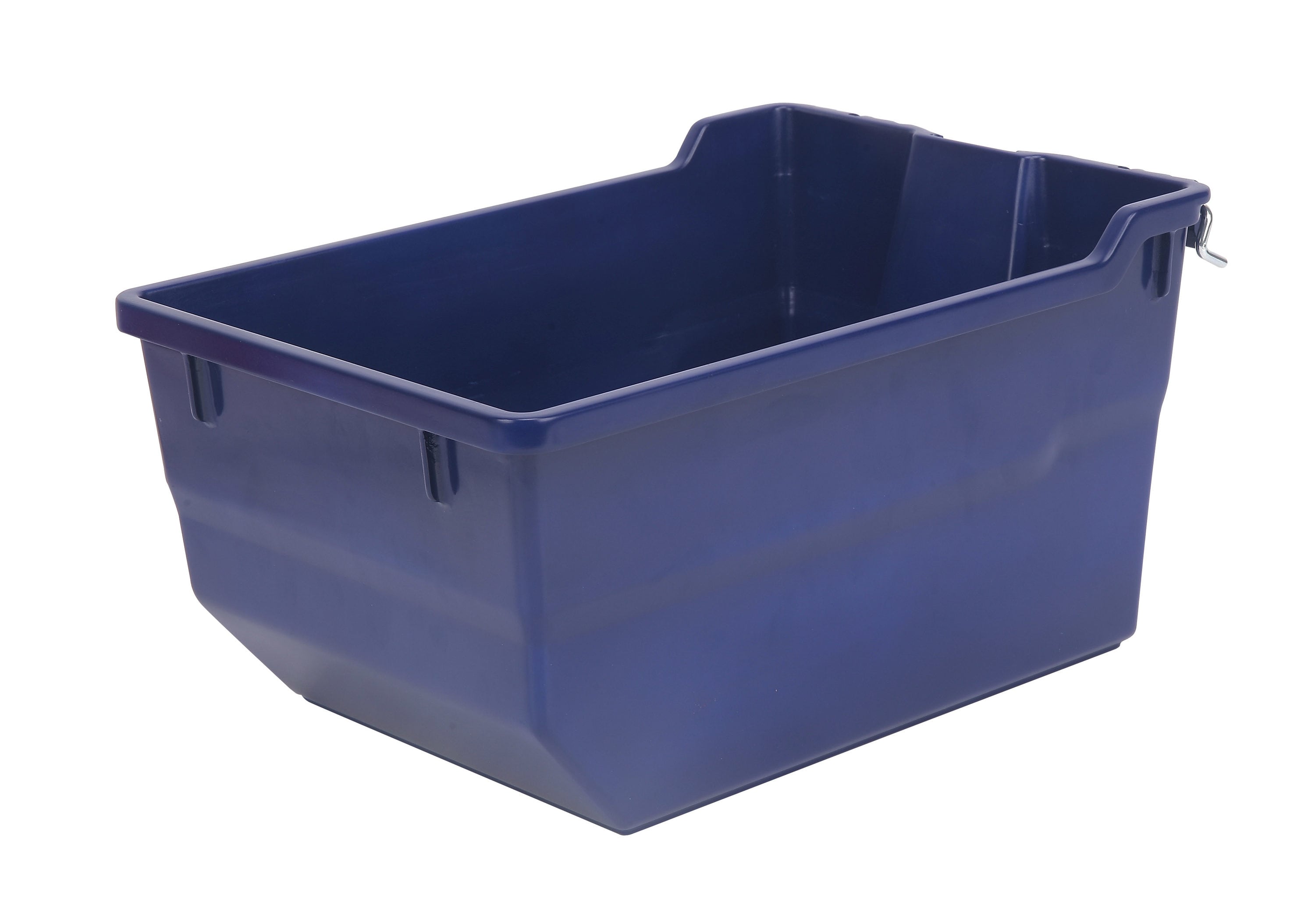 Project Source 6.5-in W x 5.47-in H x 9.17-in D Red Plastic Bin in the Storage  Bins & Baskets department at