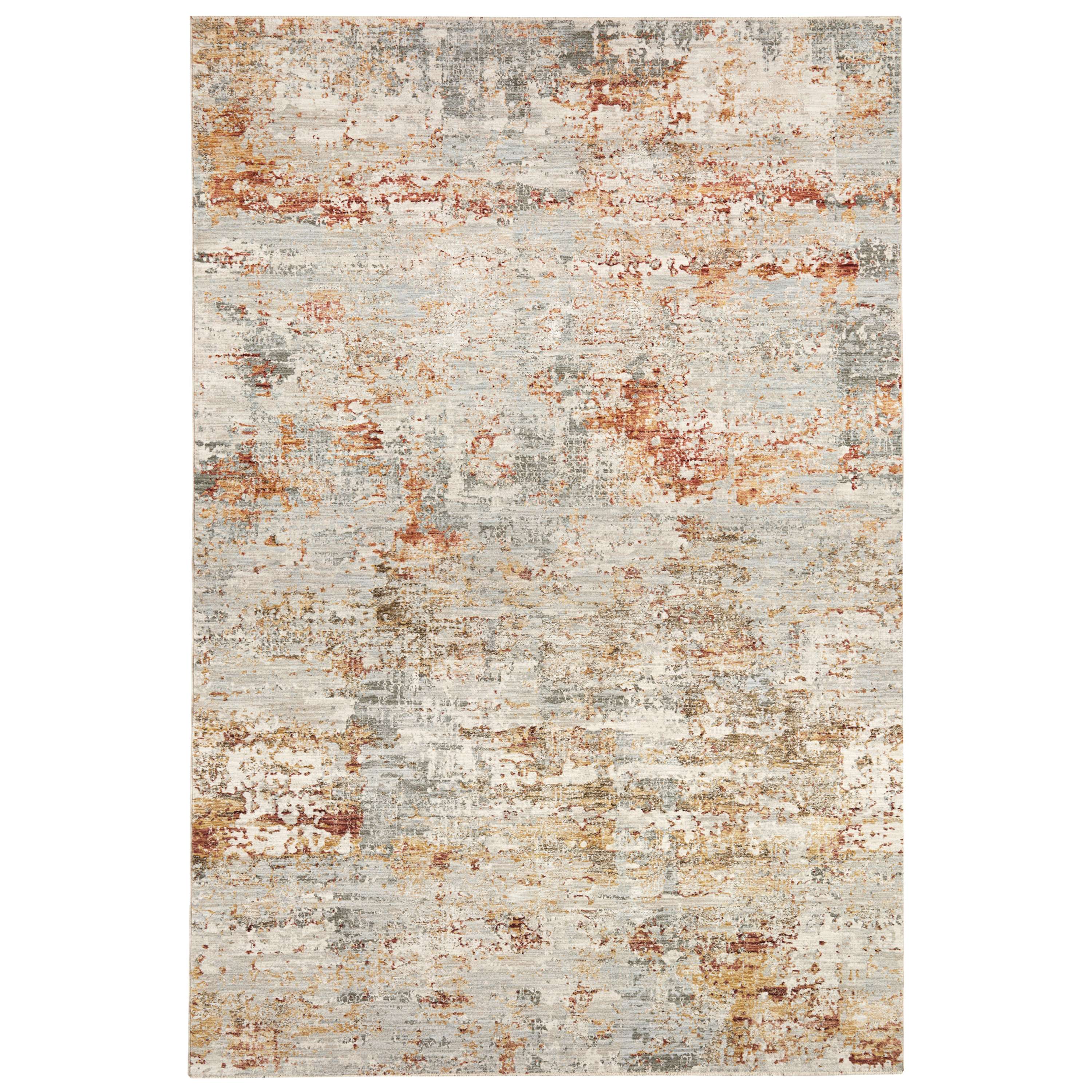 Obeetee IMP26753102MTI Impressions 2 x 7 (ft) Loomed Polyester Multi Rectangular Indoor Abstract Runner rug