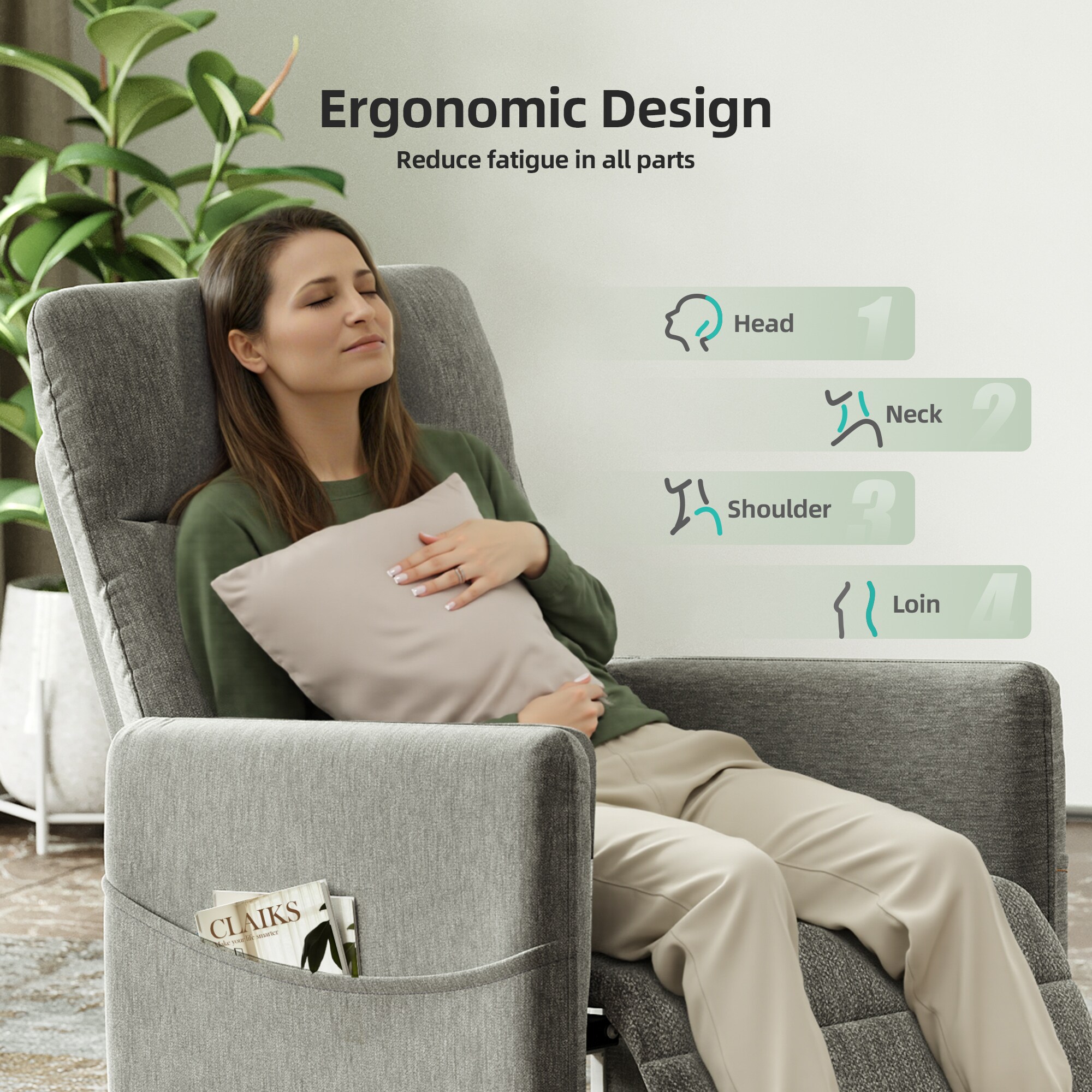 Clihome CL-CO30582 recliners - View #6
